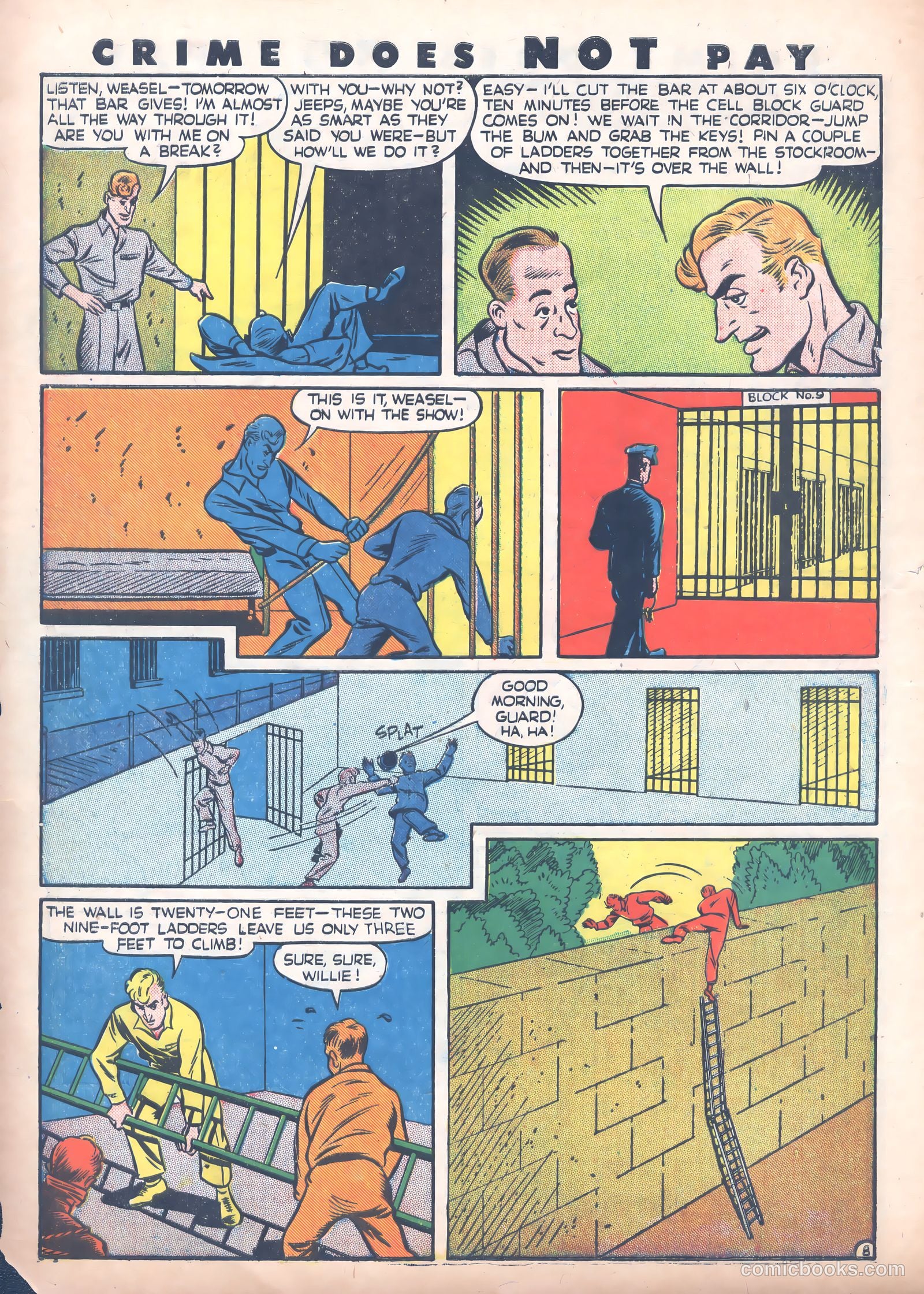 Crime Does Not Pay #42 — page 10 of 52