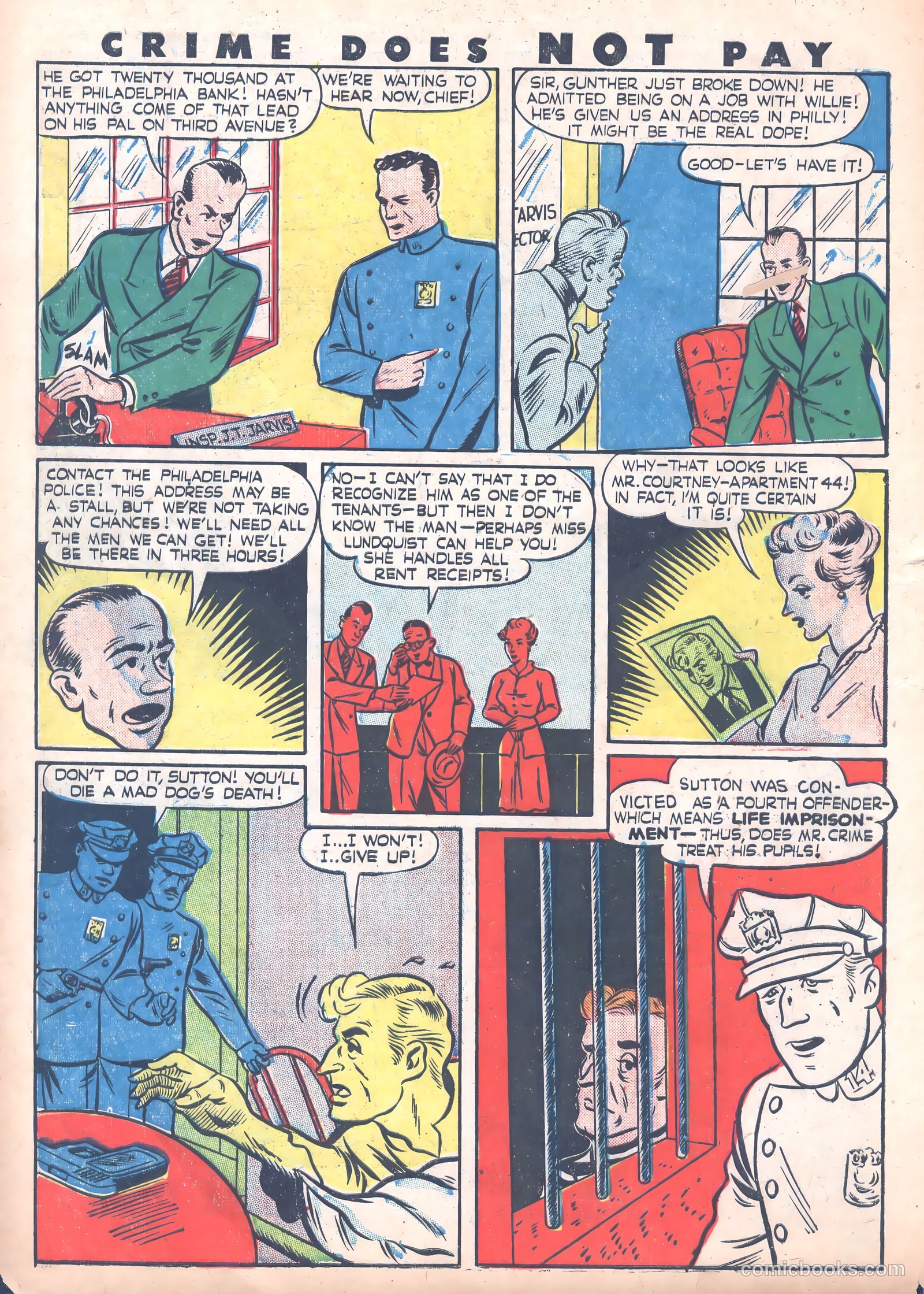 Crime Does Not Pay #42 — page 14 of 52