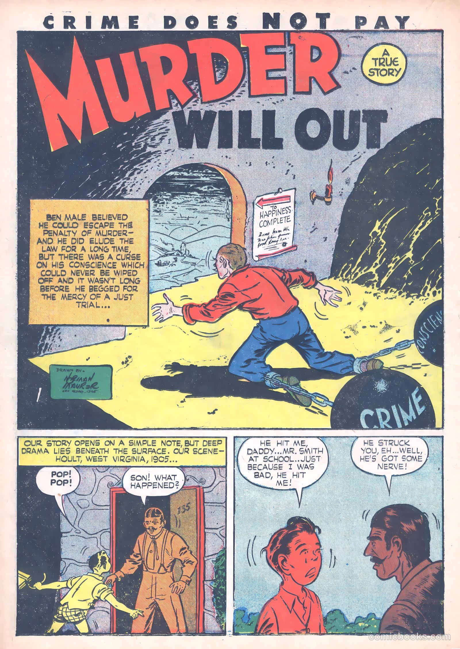Crime Does Not Pay #42 — page 22 of 52