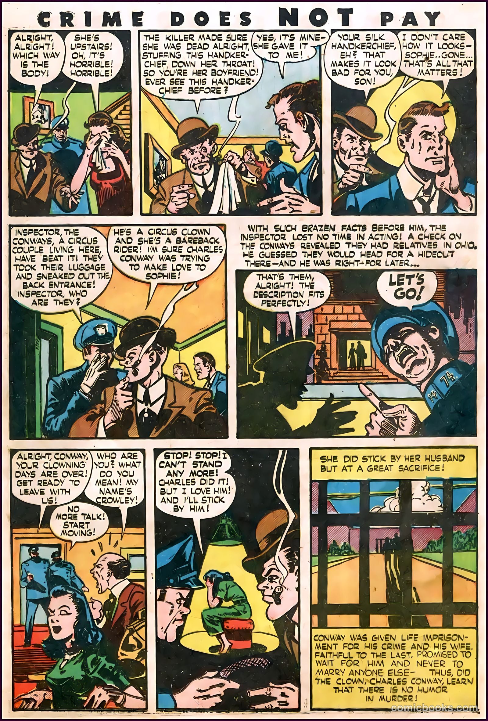 Crime Does Not Pay #43 — page 7 of 26