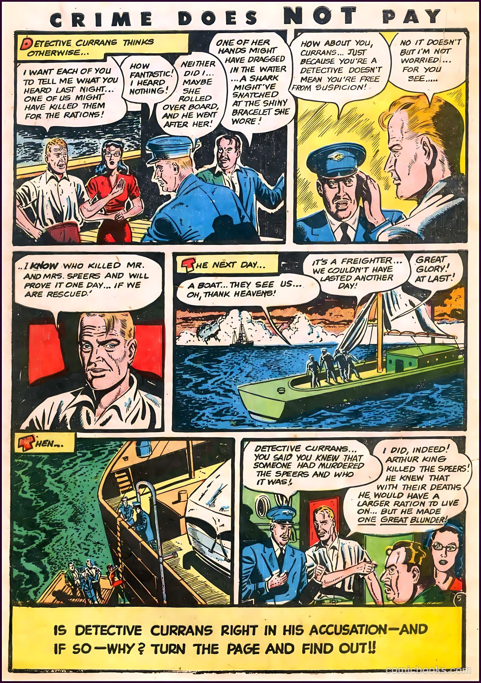 Crime Does Not Pay #43 — page 25 of 26