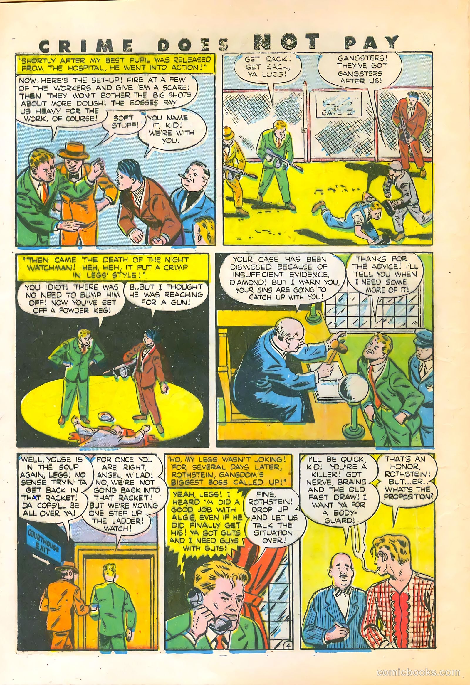 Crime Does Not Pay #44 — page 6 of 69