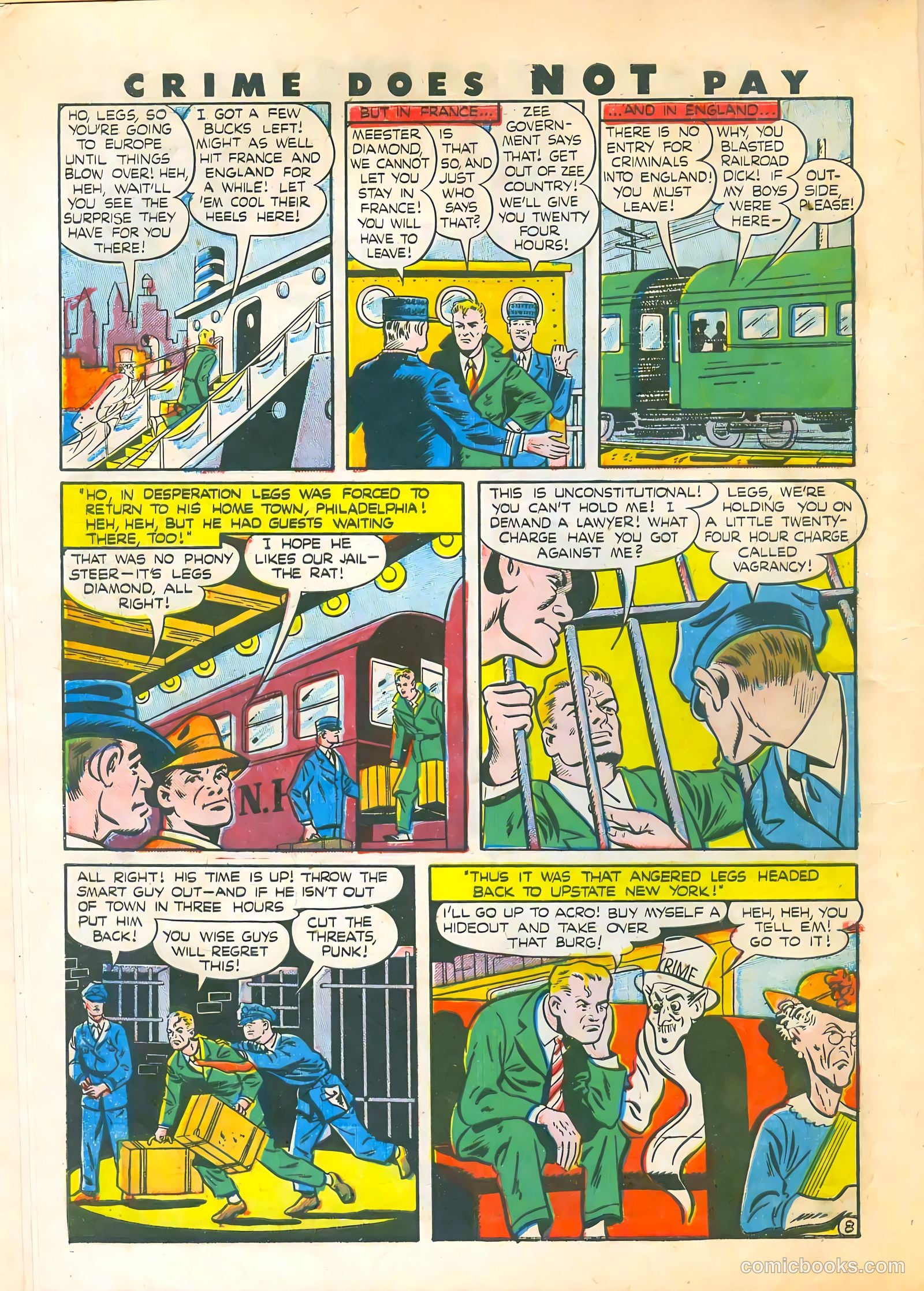 Crime Does Not Pay #44 — page 10 of 69
