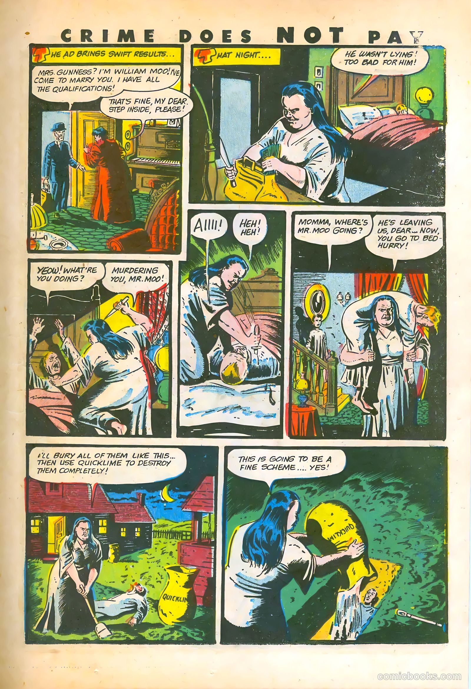 Crime Does Not Pay #44 — page 19 of 69