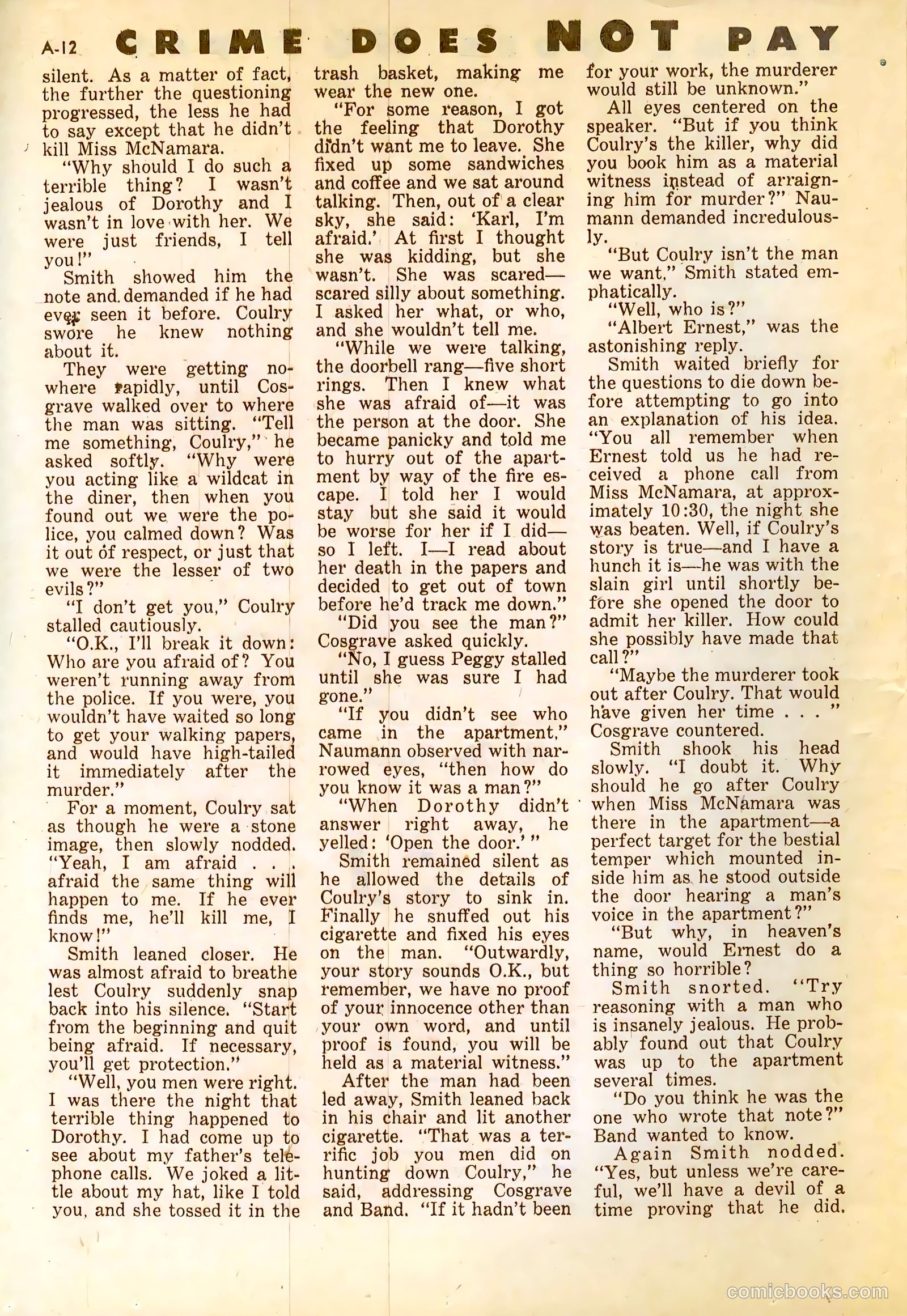 Crime Does Not Pay #44 — page 39 of 69