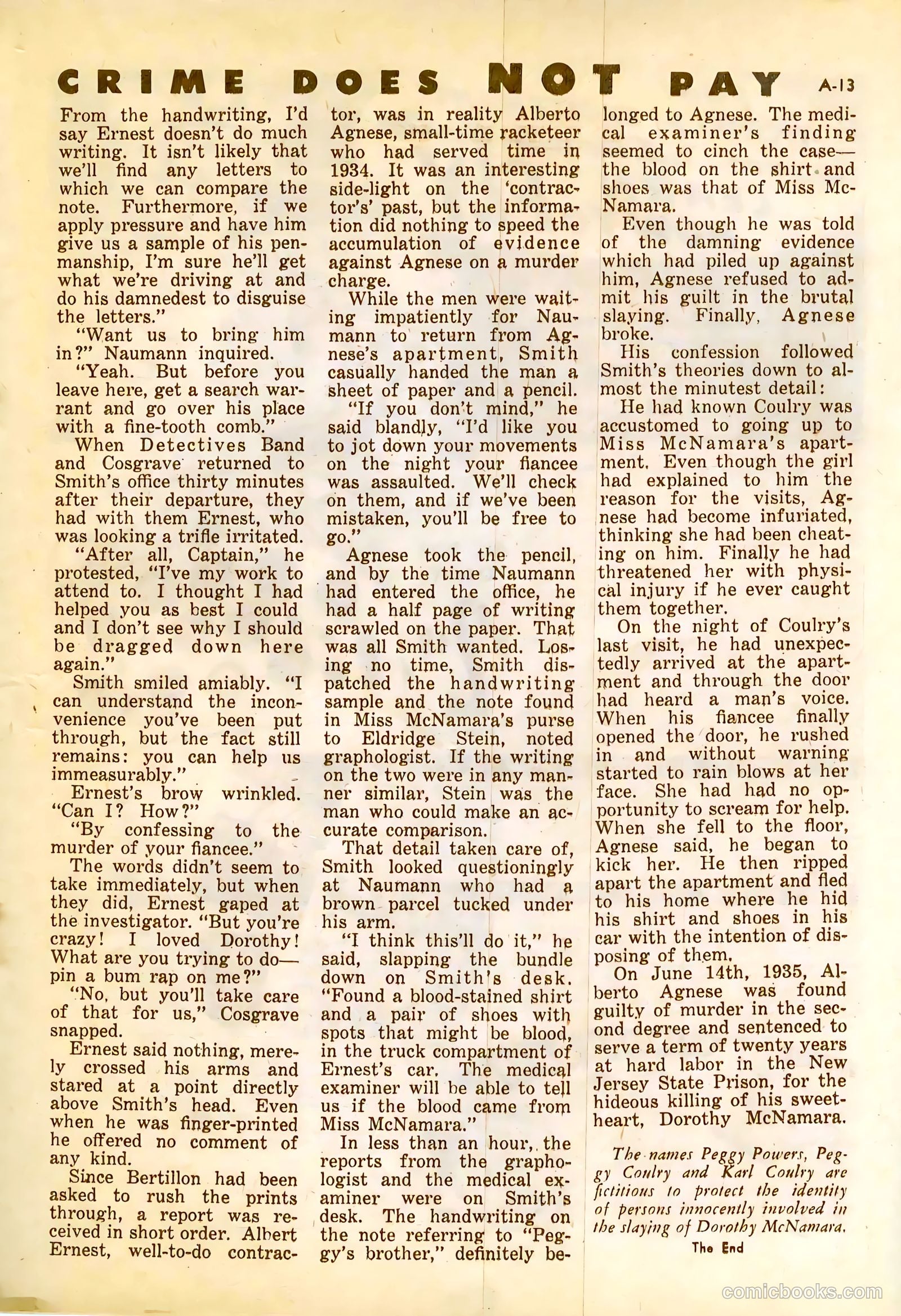 Crime Does Not Pay #44 — page 40 of 69