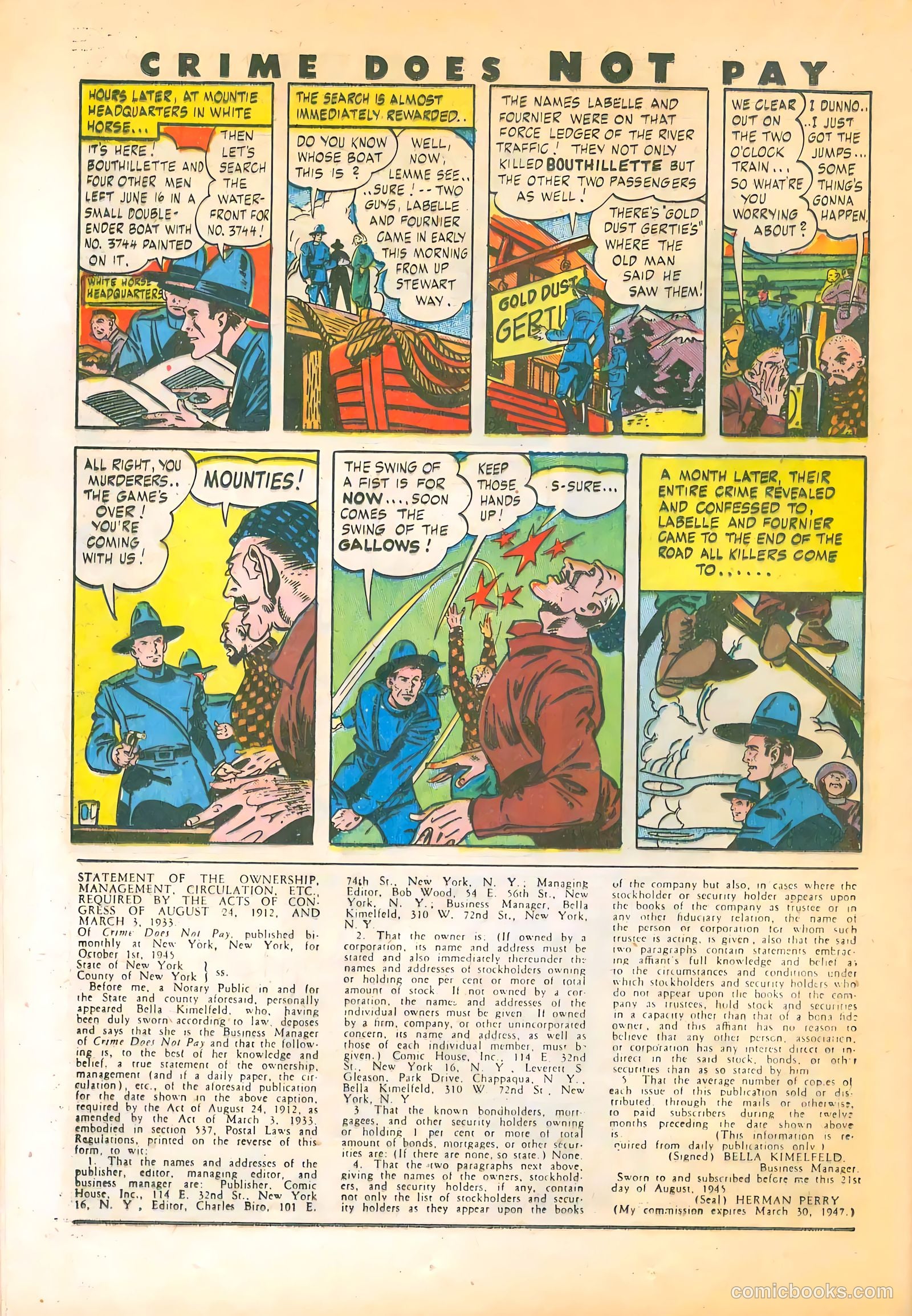 Crime Does Not Pay #44 — page 49 of 69