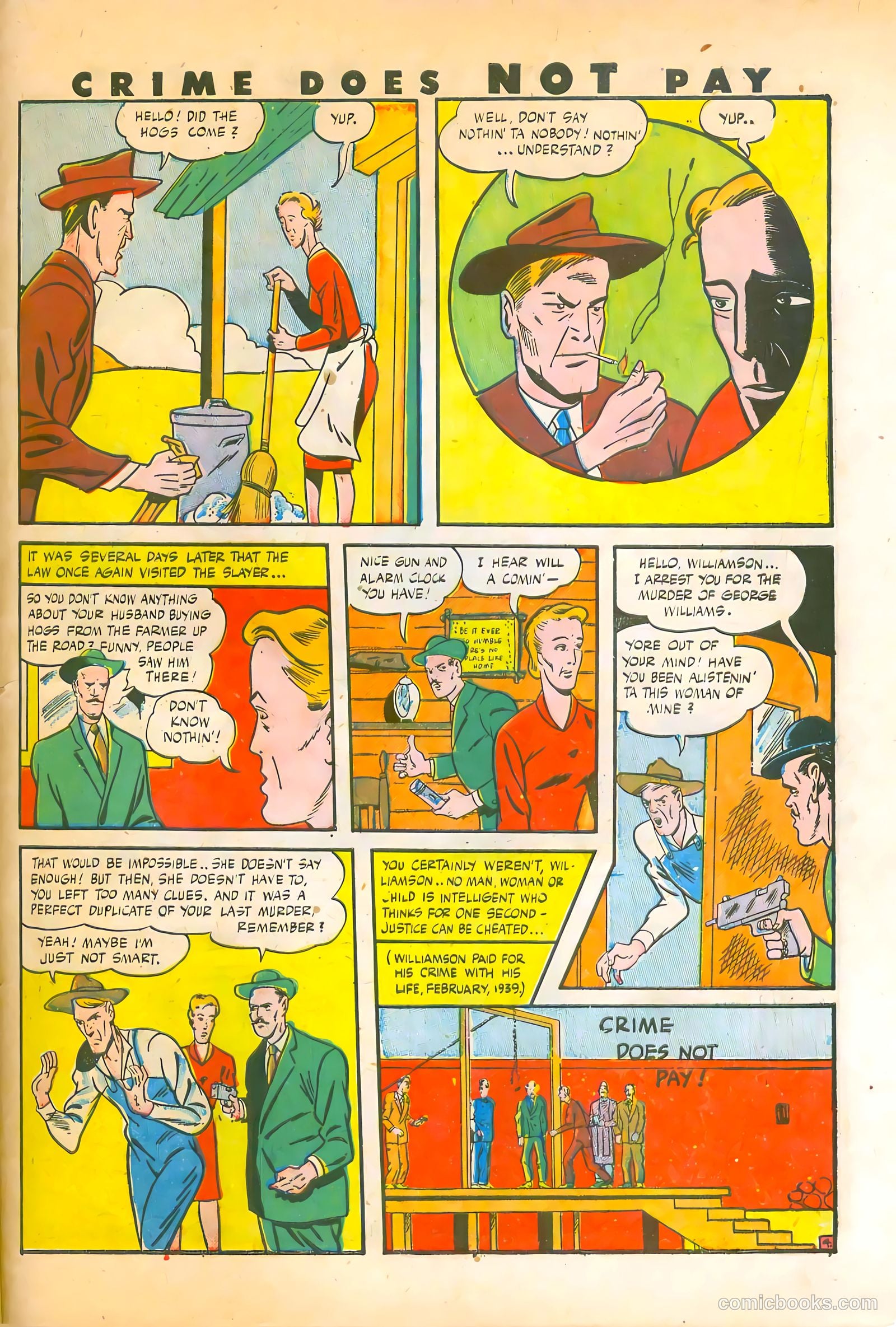 Crime Does Not Pay #44 — page 60 of 69