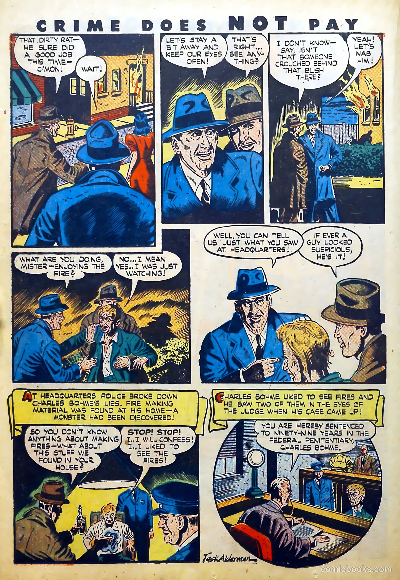 Crime Does Not Pay #45 — page 32 of 64