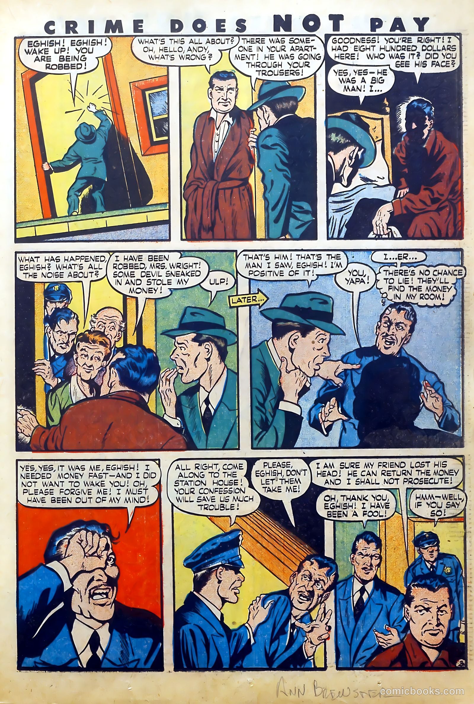 Crime Does Not Pay #45 — page 33 of 64