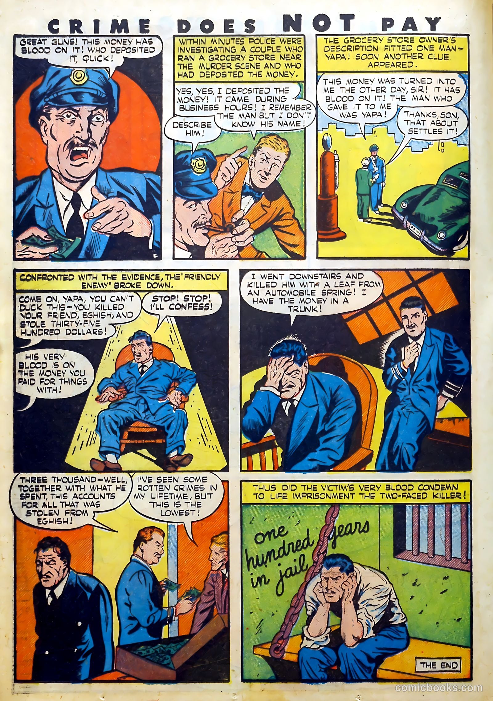 Crime Does Not Pay #45 — page 36 of 64