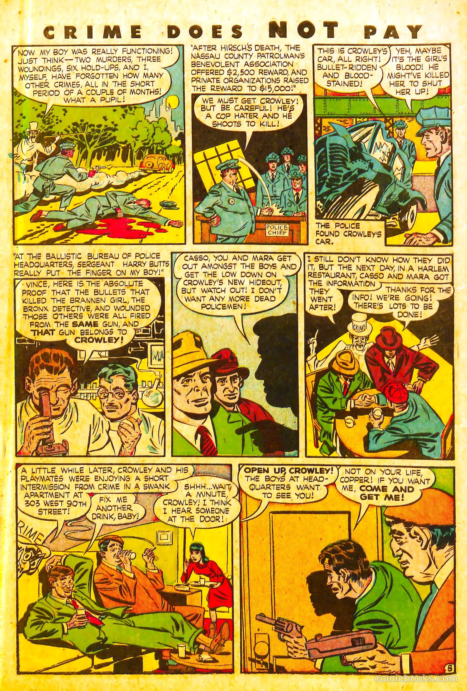 Crime Does Not Pay #46 — page 18 of 68