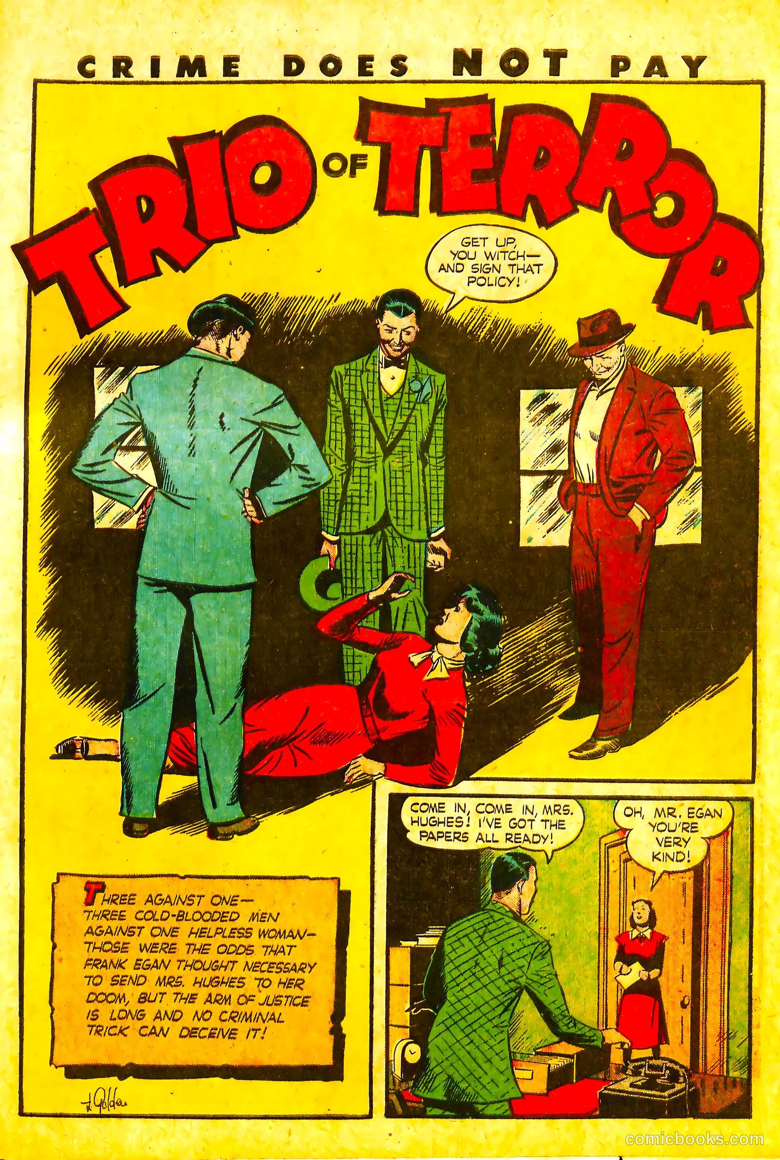 Crime Does Not Pay #46 — page 47 of 68