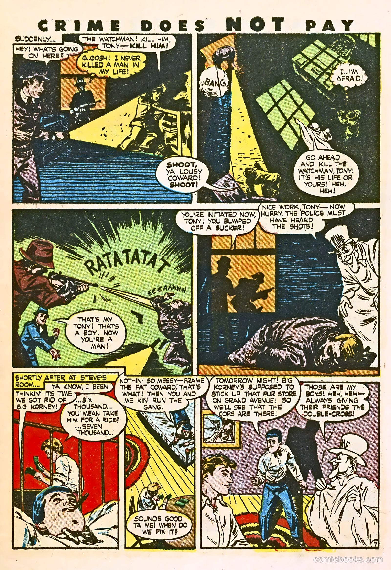 Crime Does Not Pay #47 — page 9 of 68