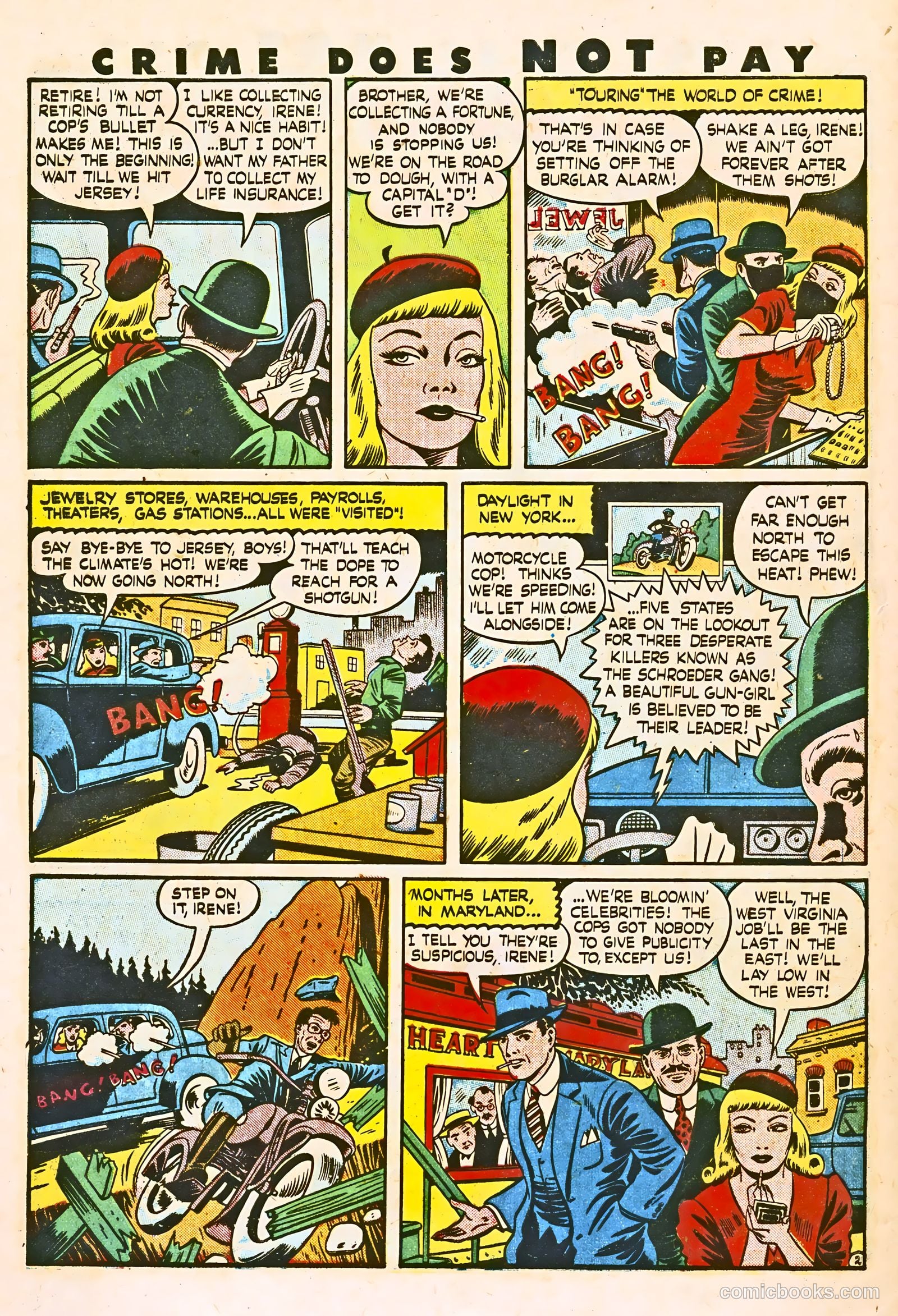 Crime Does Not Pay #47 — page 16 of 68