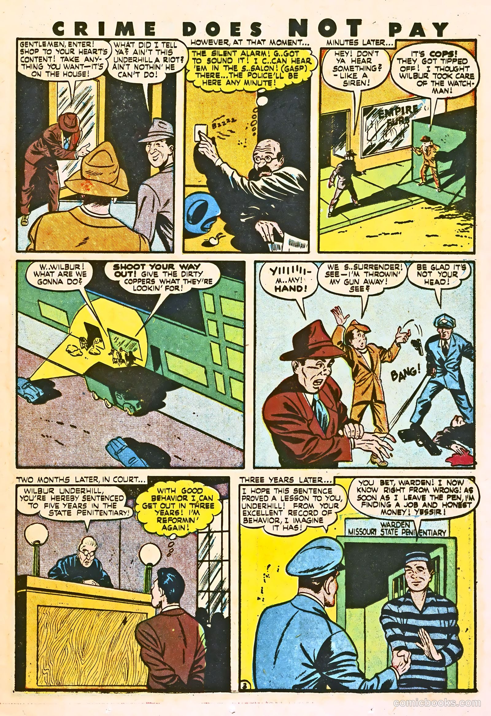 Crime Does Not Pay #47 — page 21 of 68