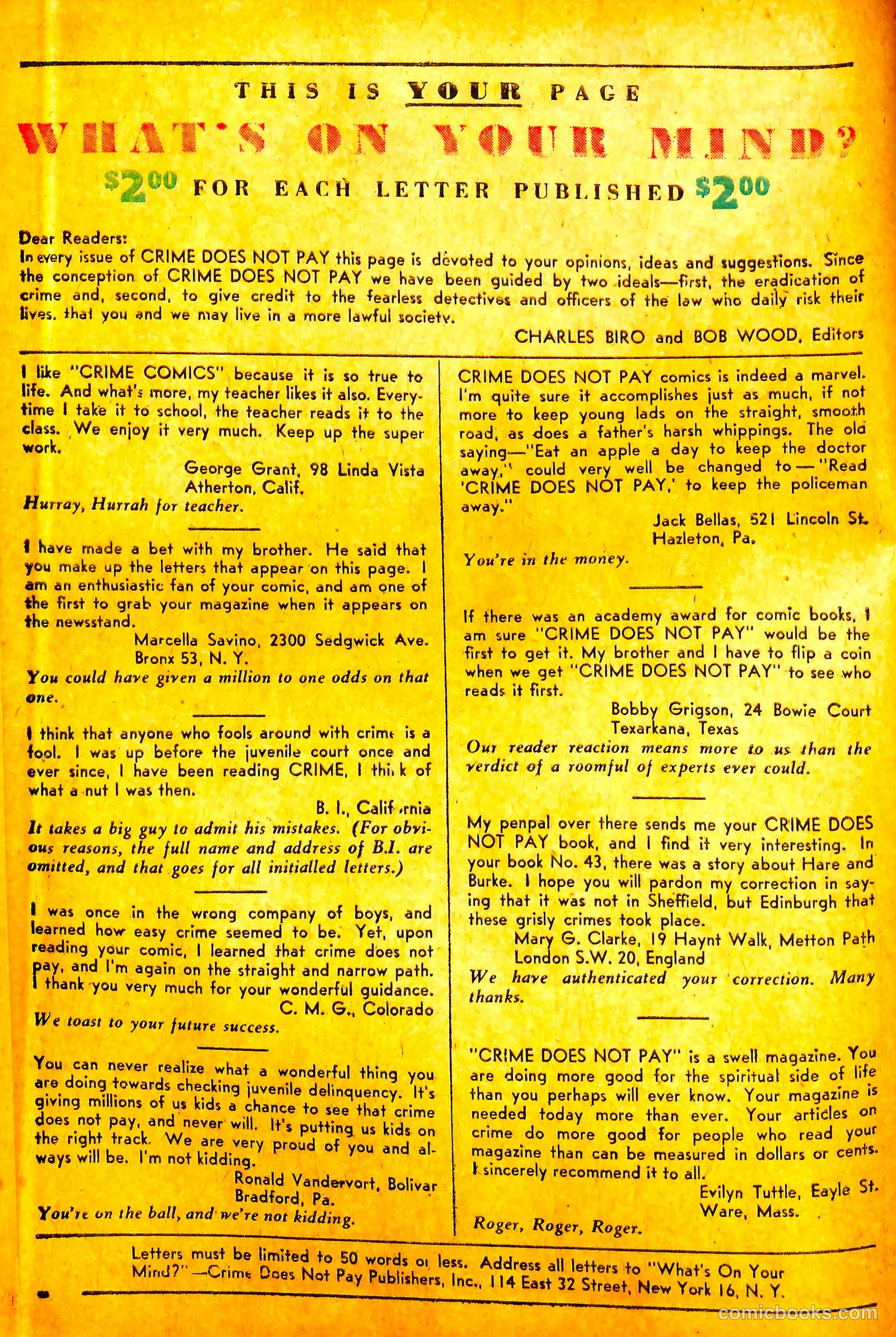 Crime Does Not Pay #48 — page 16 of 67