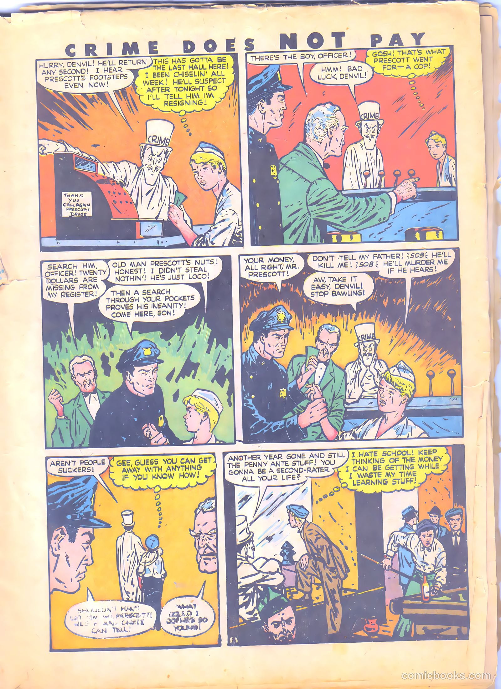 Crime Does Not Pay #49 — page 6 of 69