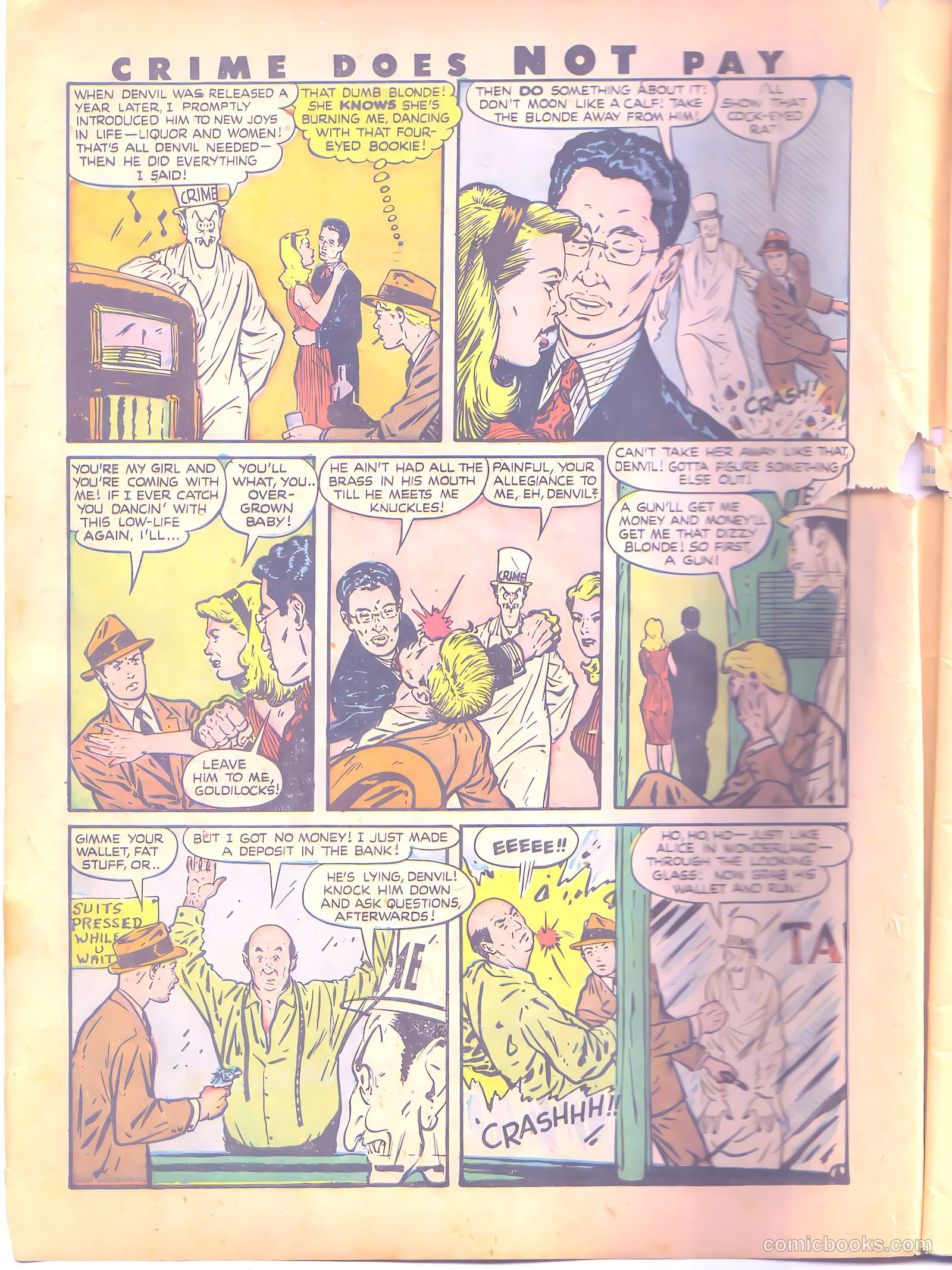 Crime Does Not Pay #49 — page 9 of 69