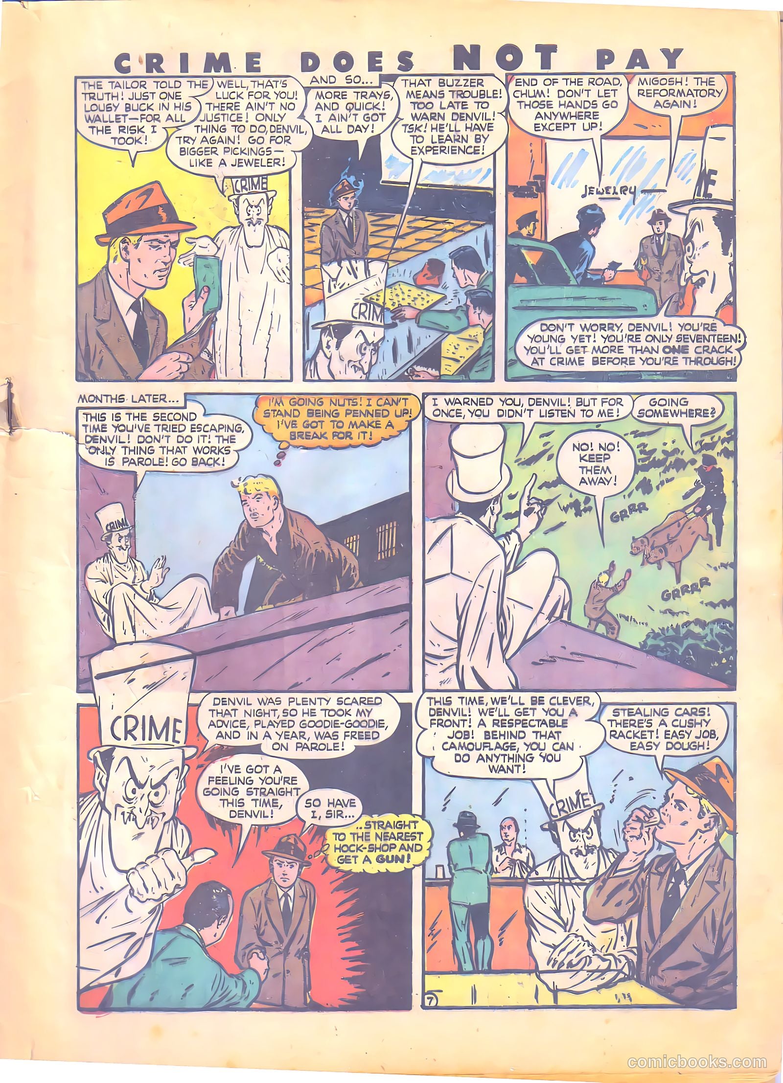 Crime Does Not Pay #49 — page 10 of 69