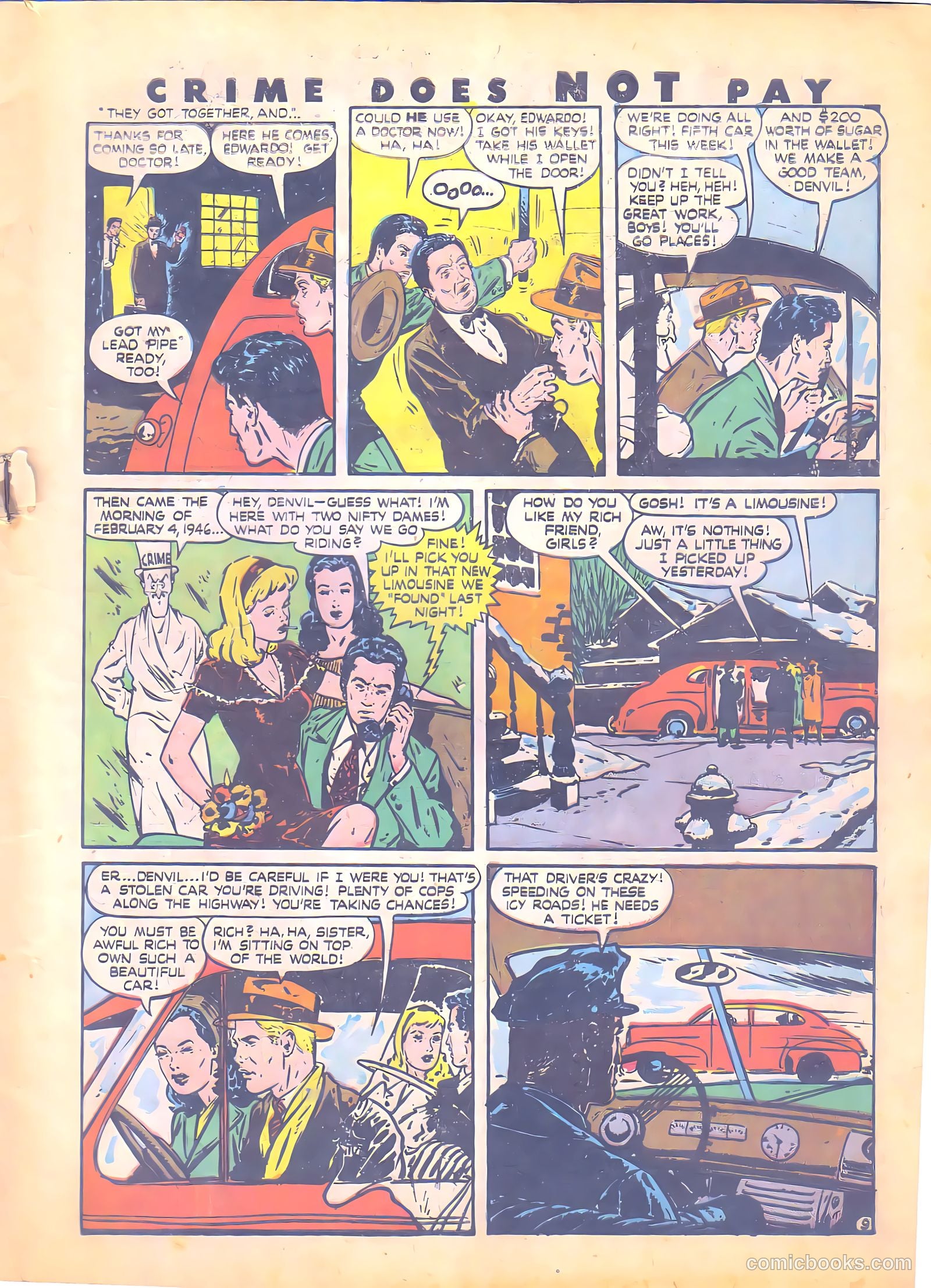 Crime Does Not Pay #49 — page 12 of 69