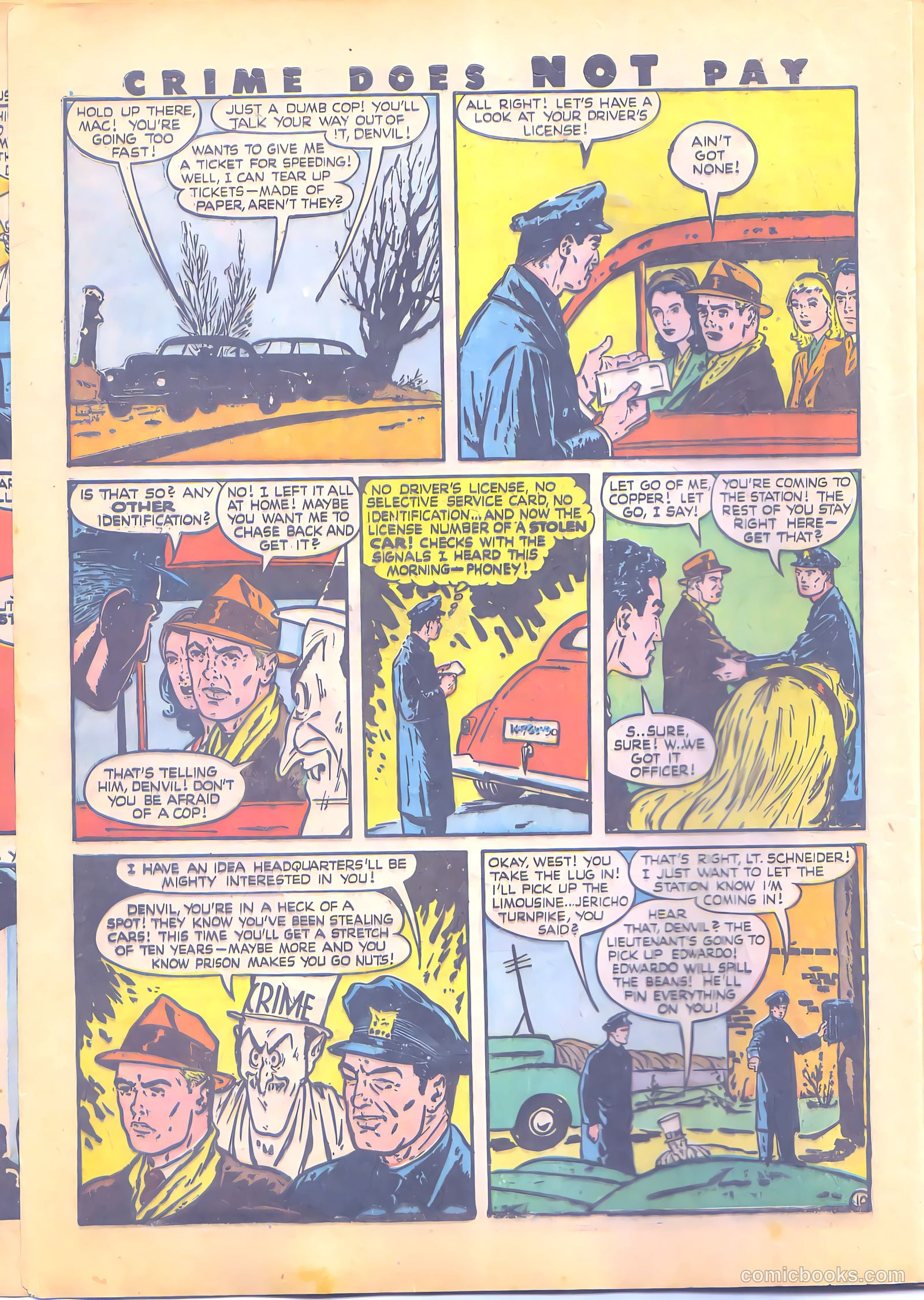 Crime Does Not Pay #49 — page 13 of 69