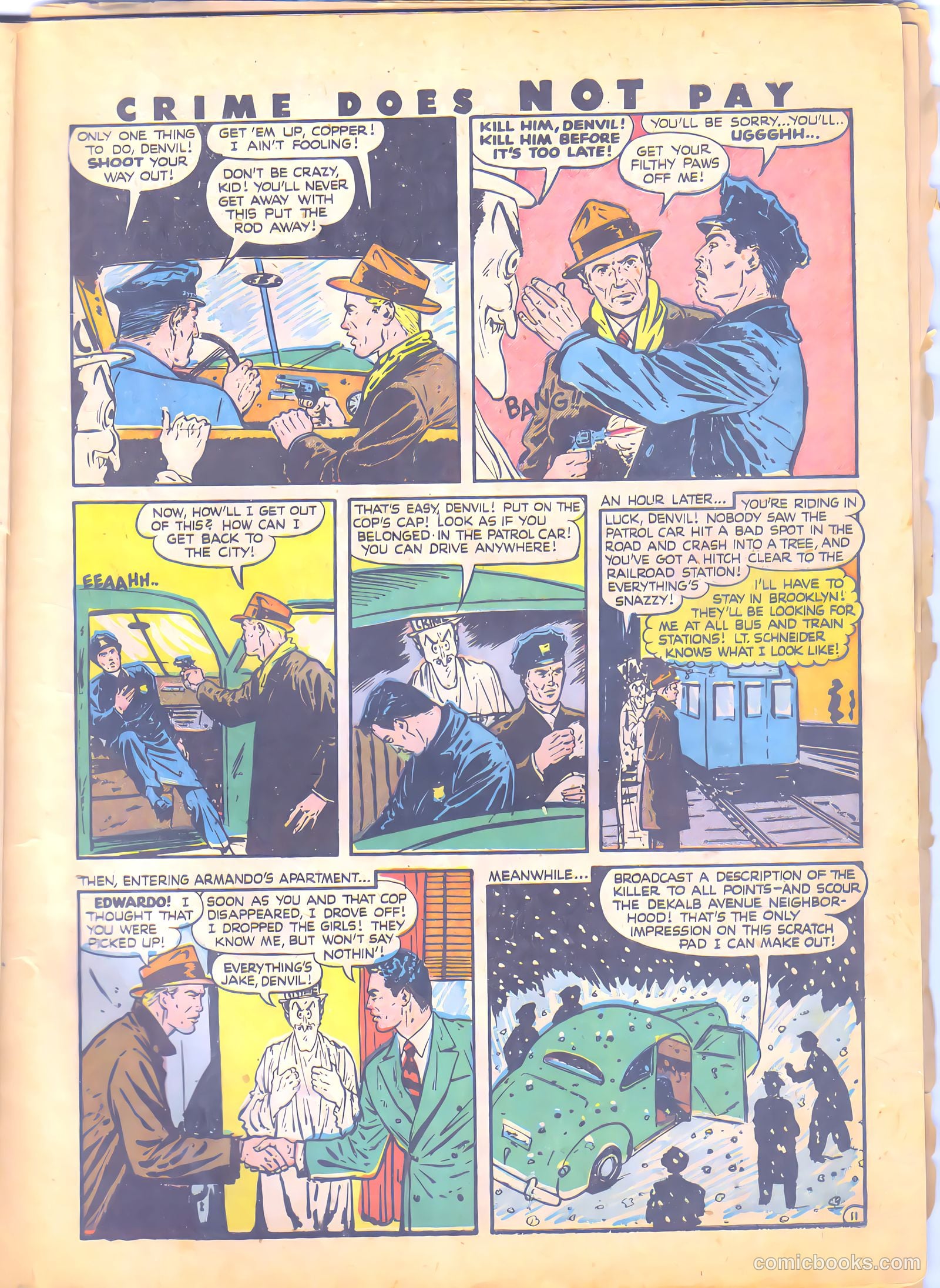 Crime Does Not Pay #49 — page 14 of 69