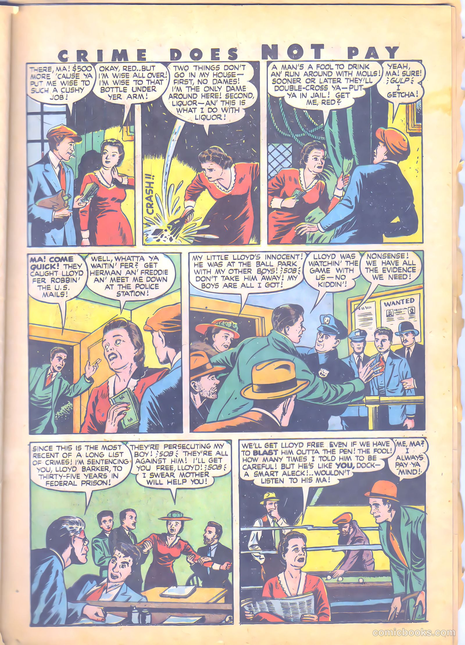 Crime Does Not Pay #49 — page 20 of 69