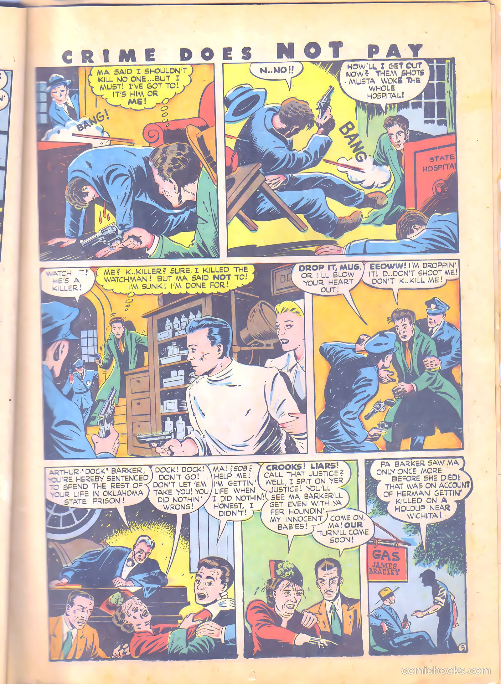 Crime Does Not Pay #49 — page 22 of 69