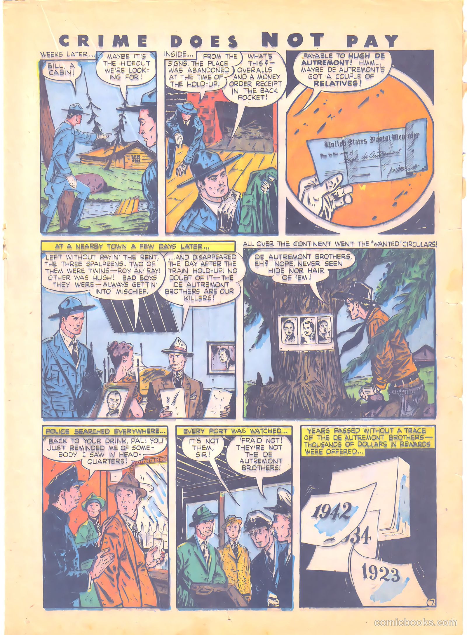 Crime Does Not Pay #49 — page 32 of 69
