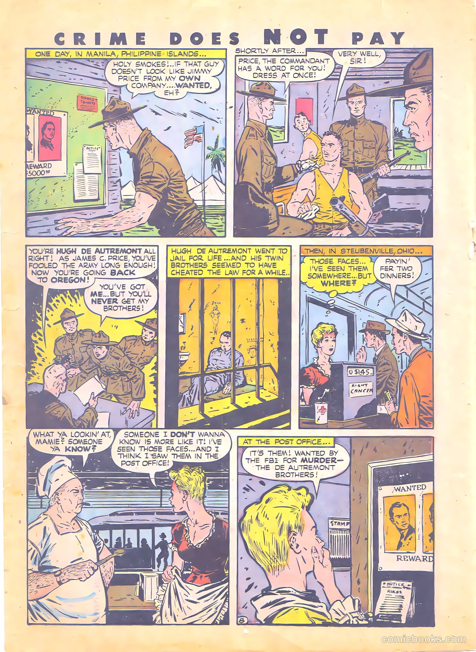 Crime Does Not Pay #49 — page 33 of 69