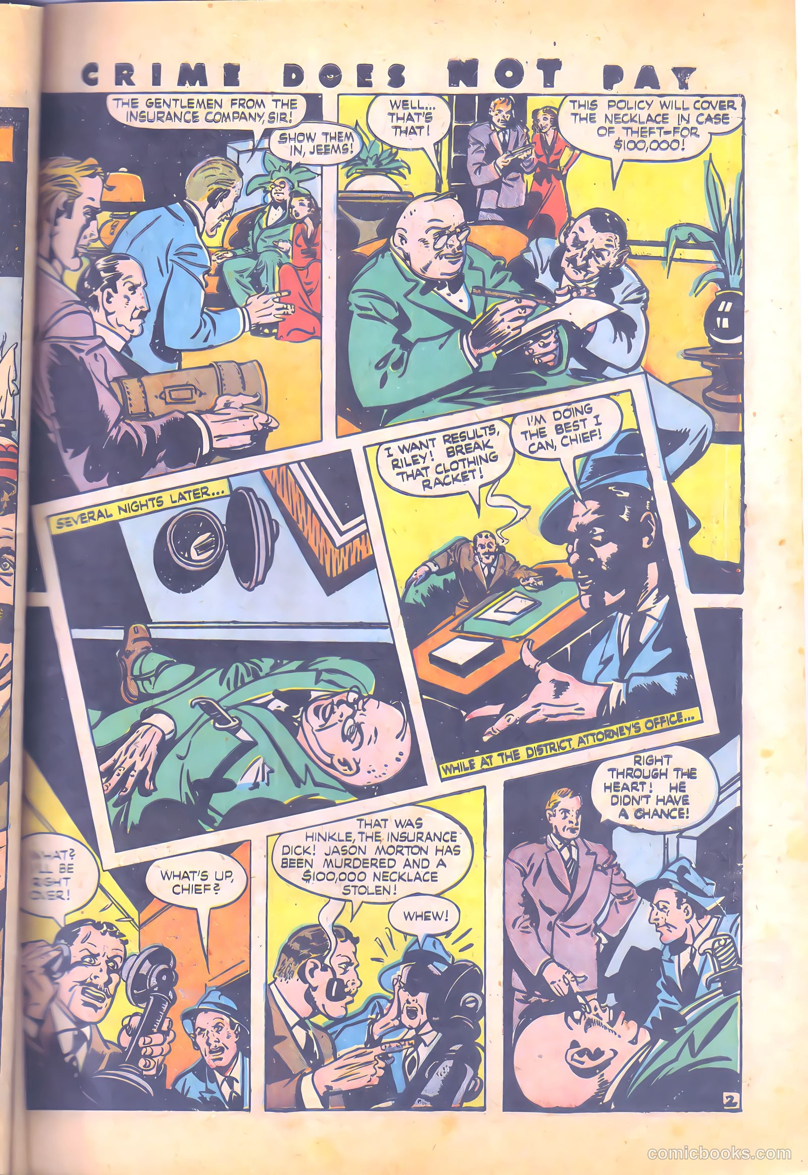 Crime Does Not Pay #49 — page 60 of 69