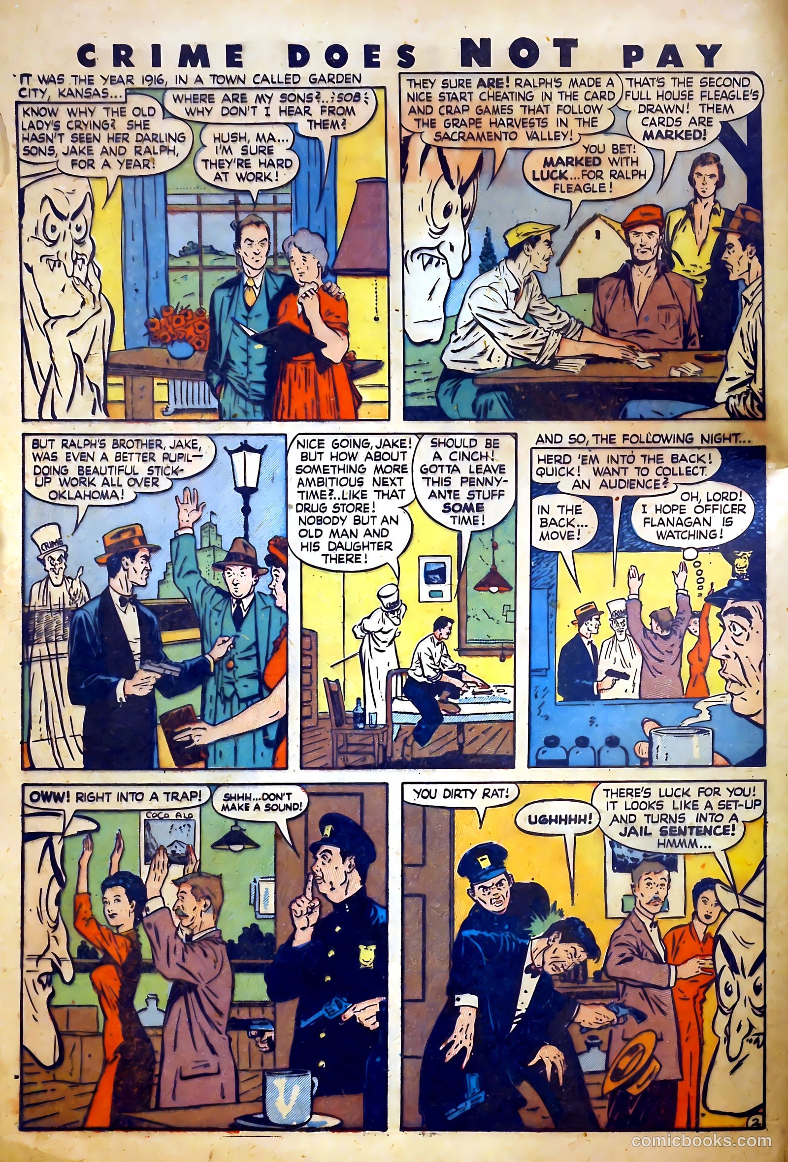 Crime Does Not Pay #50 — page 6 of 71