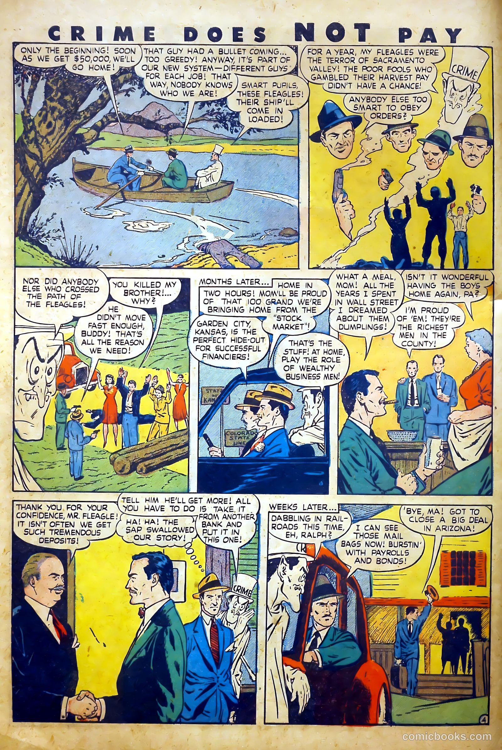 Crime Does Not Pay #50 — page 8 of 71