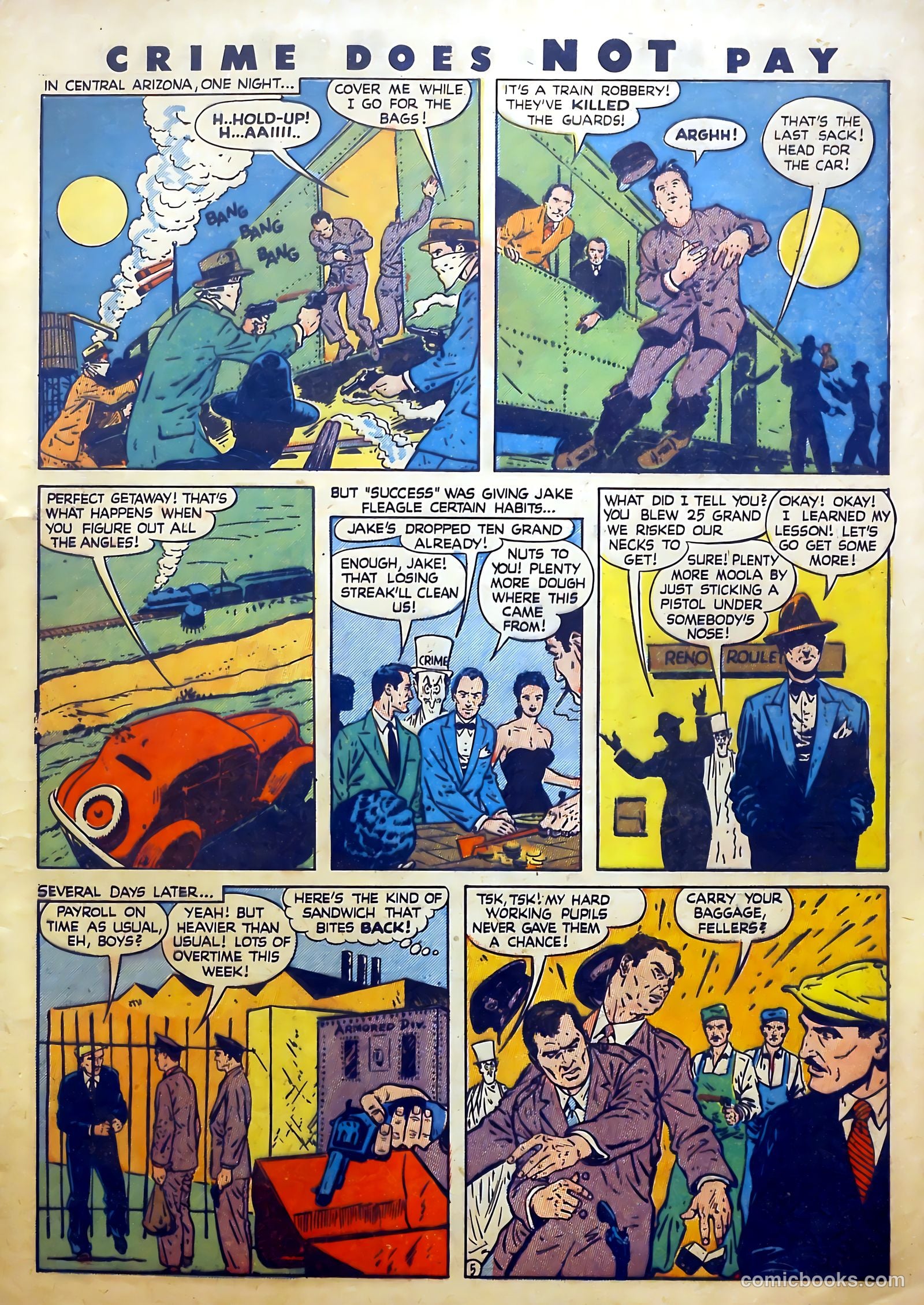 Crime Does Not Pay #50 — page 9 of 71