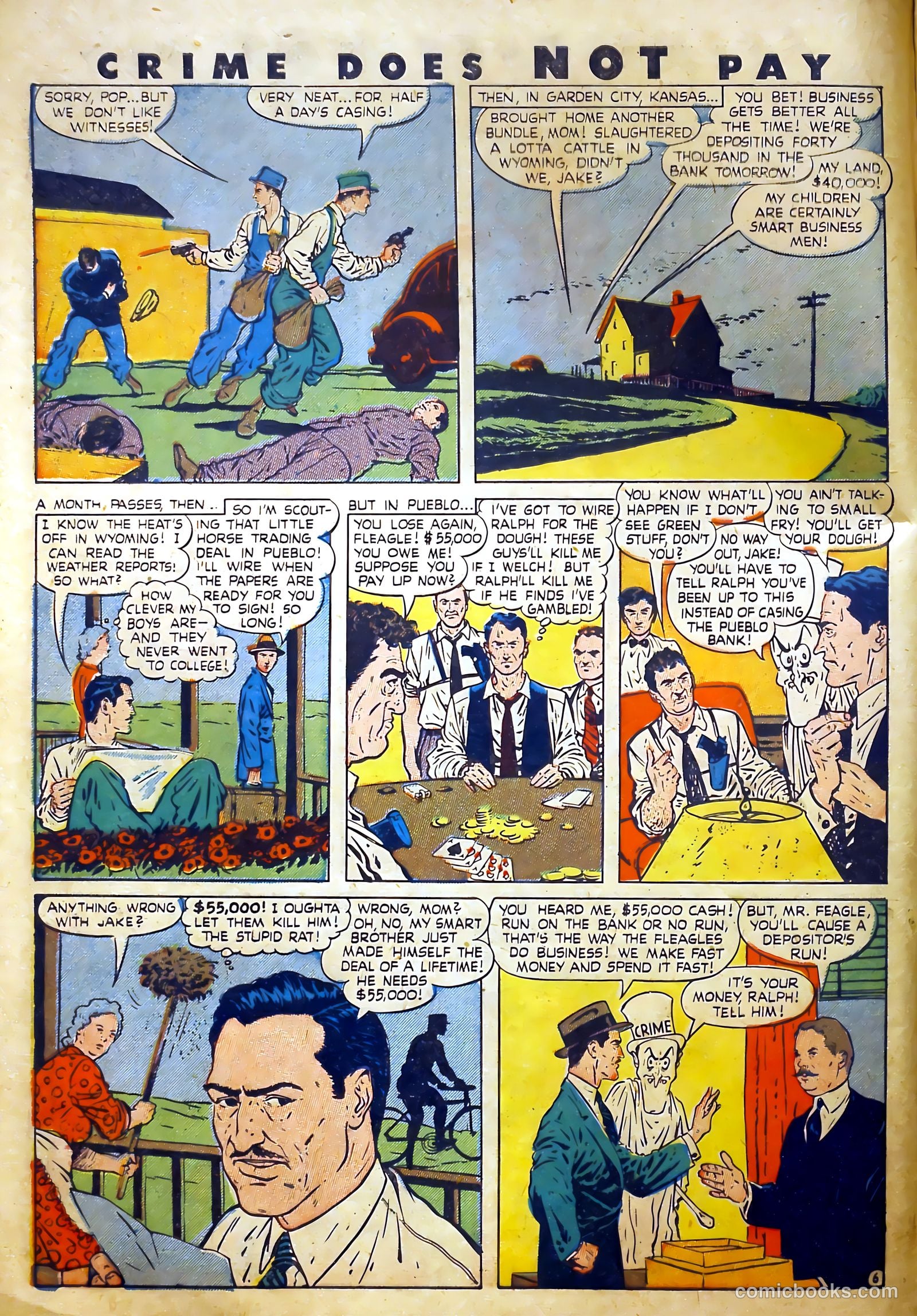 Crime Does Not Pay #50 — page 10 of 71