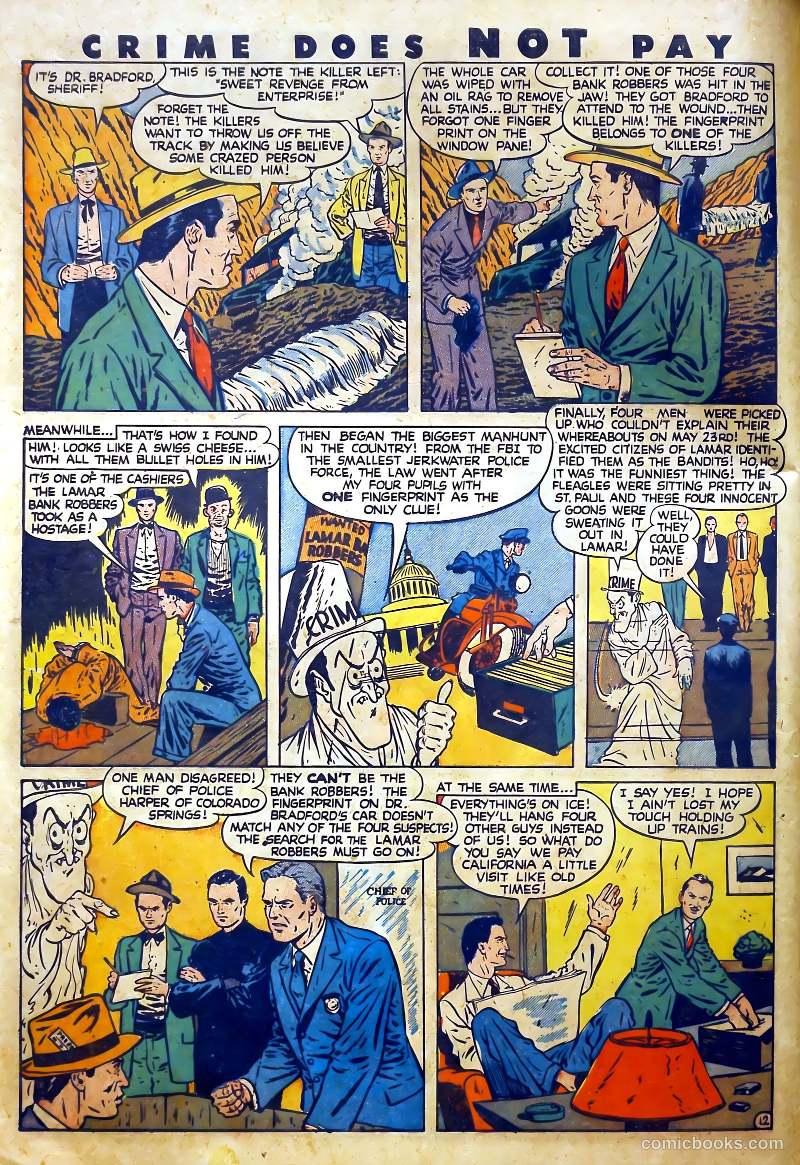 Crime Does Not Pay #50 — page 16 of 71