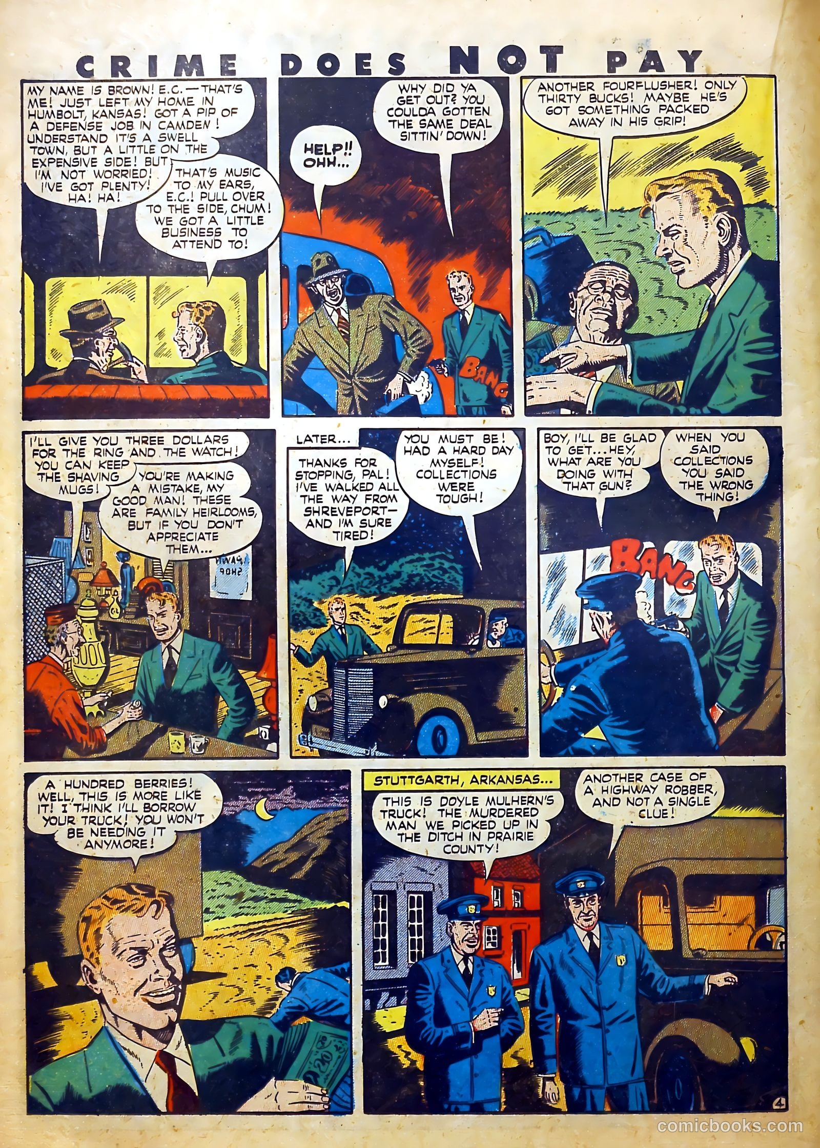 Crime Does Not Pay #50 — page 32 of 71