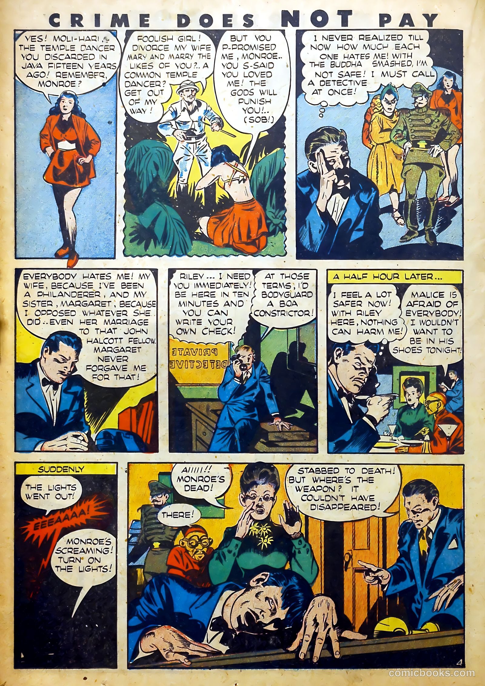 Crime Does Not Pay #50 — page 40 of 71