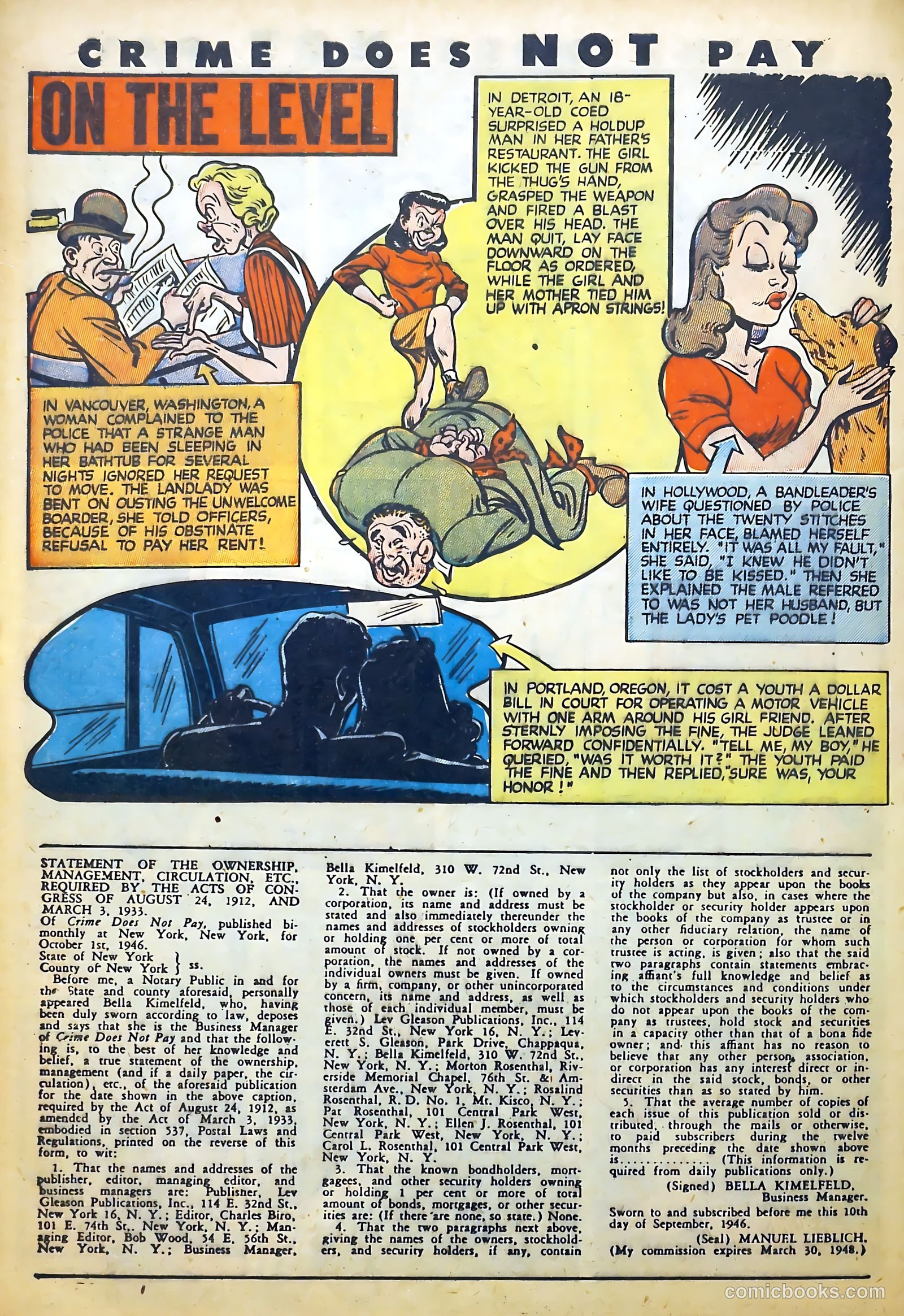 Crime Does Not Pay #50 — page 52 of 71