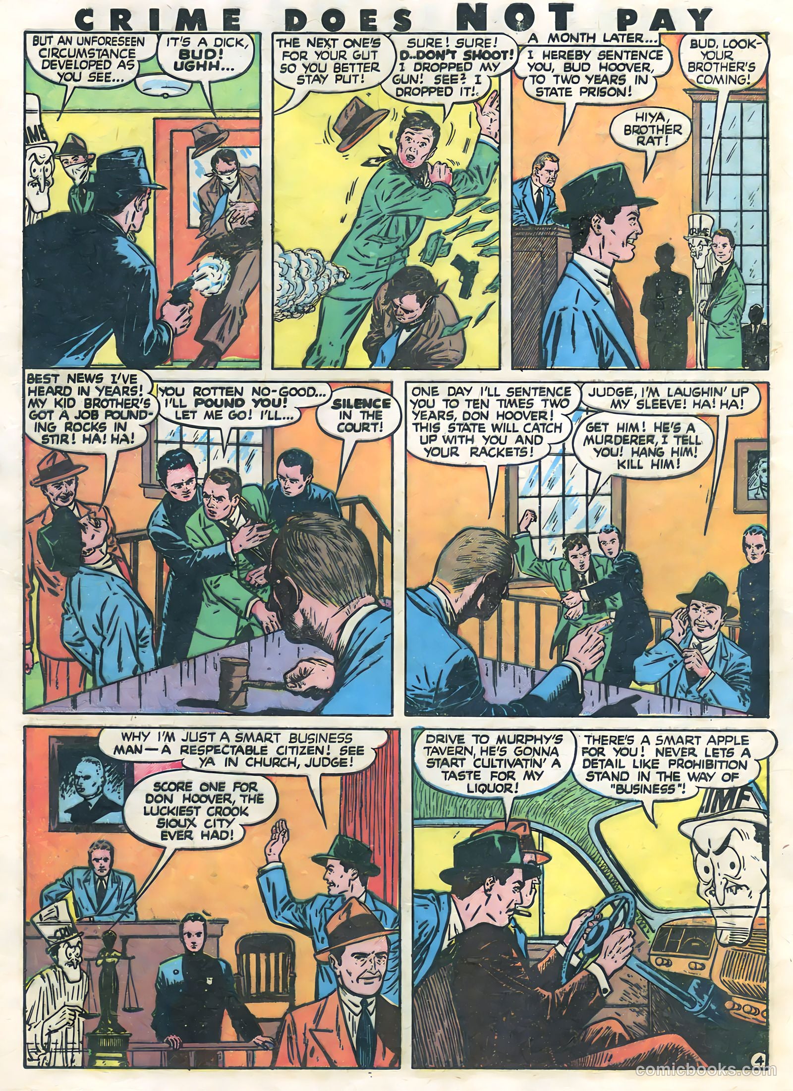 Crime Does Not Pay #51 — page 8 of 52