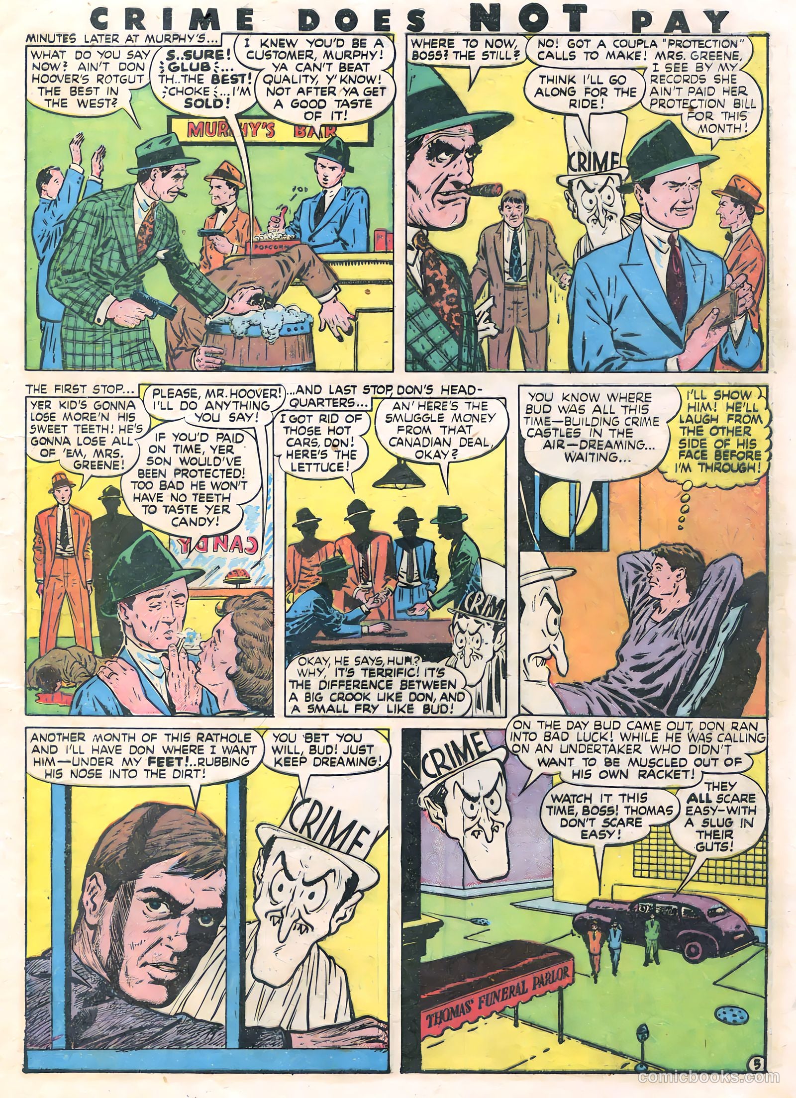 Crime Does Not Pay #51 — page 9 of 52