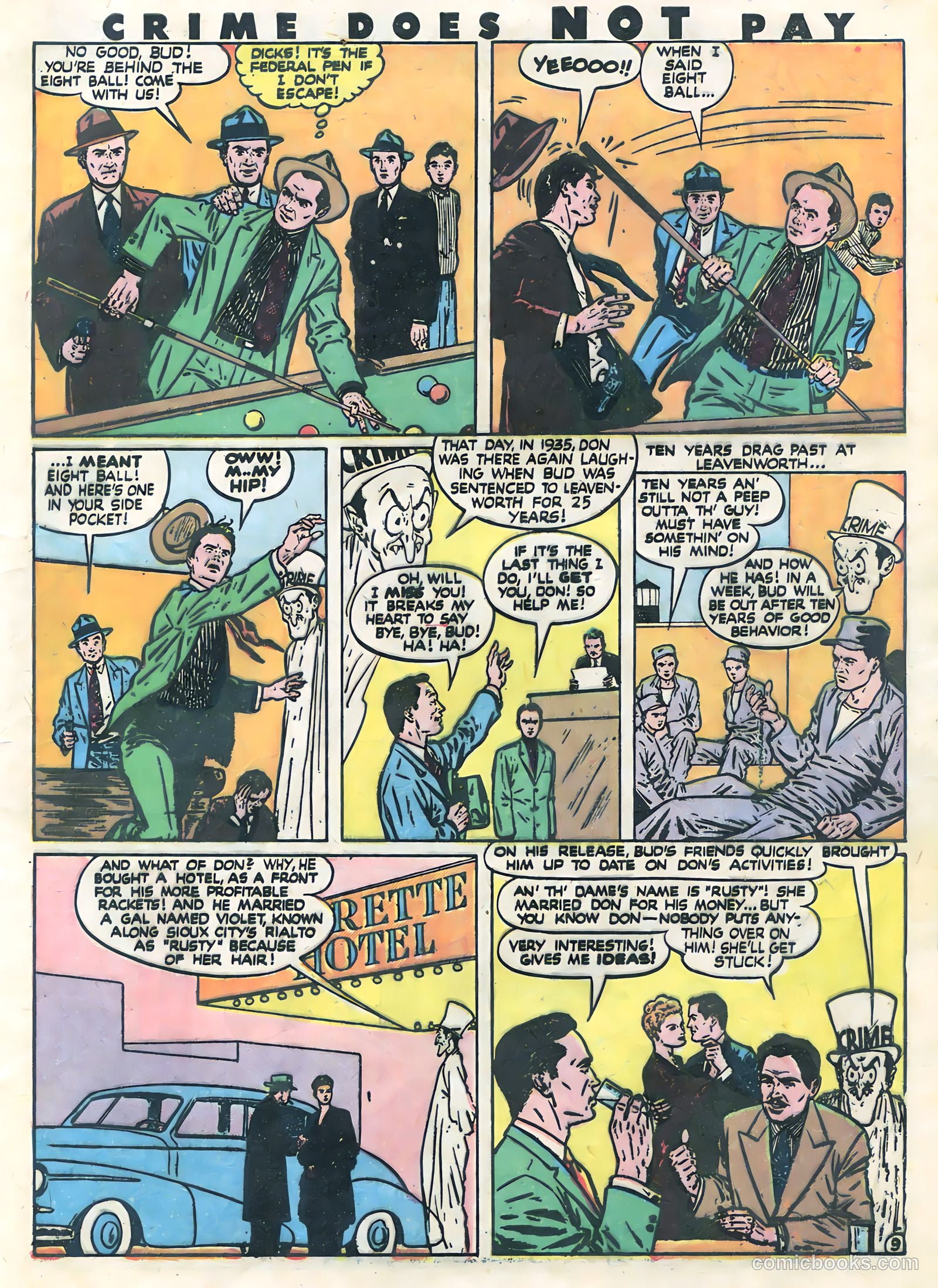 Crime Does Not Pay #51 — page 13 of 52