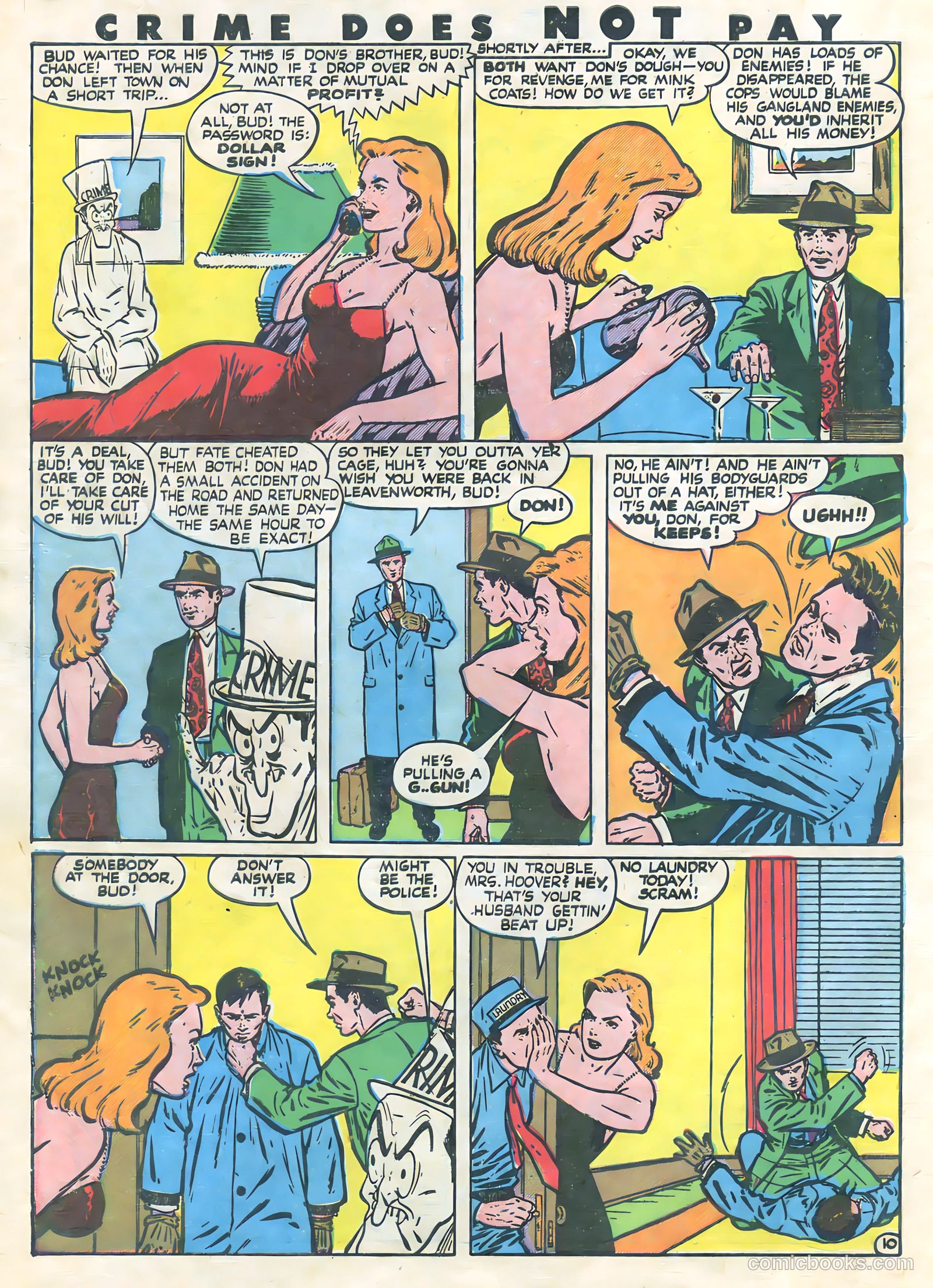Crime Does Not Pay #51 — page 14 of 52