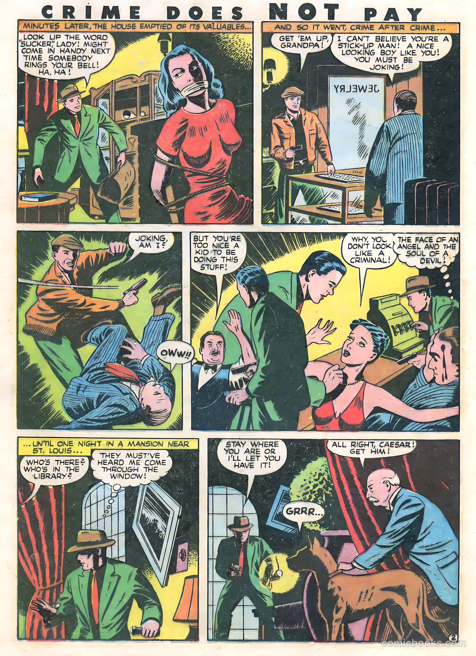 Crime Does Not Pay #51 — page 18 of 52
