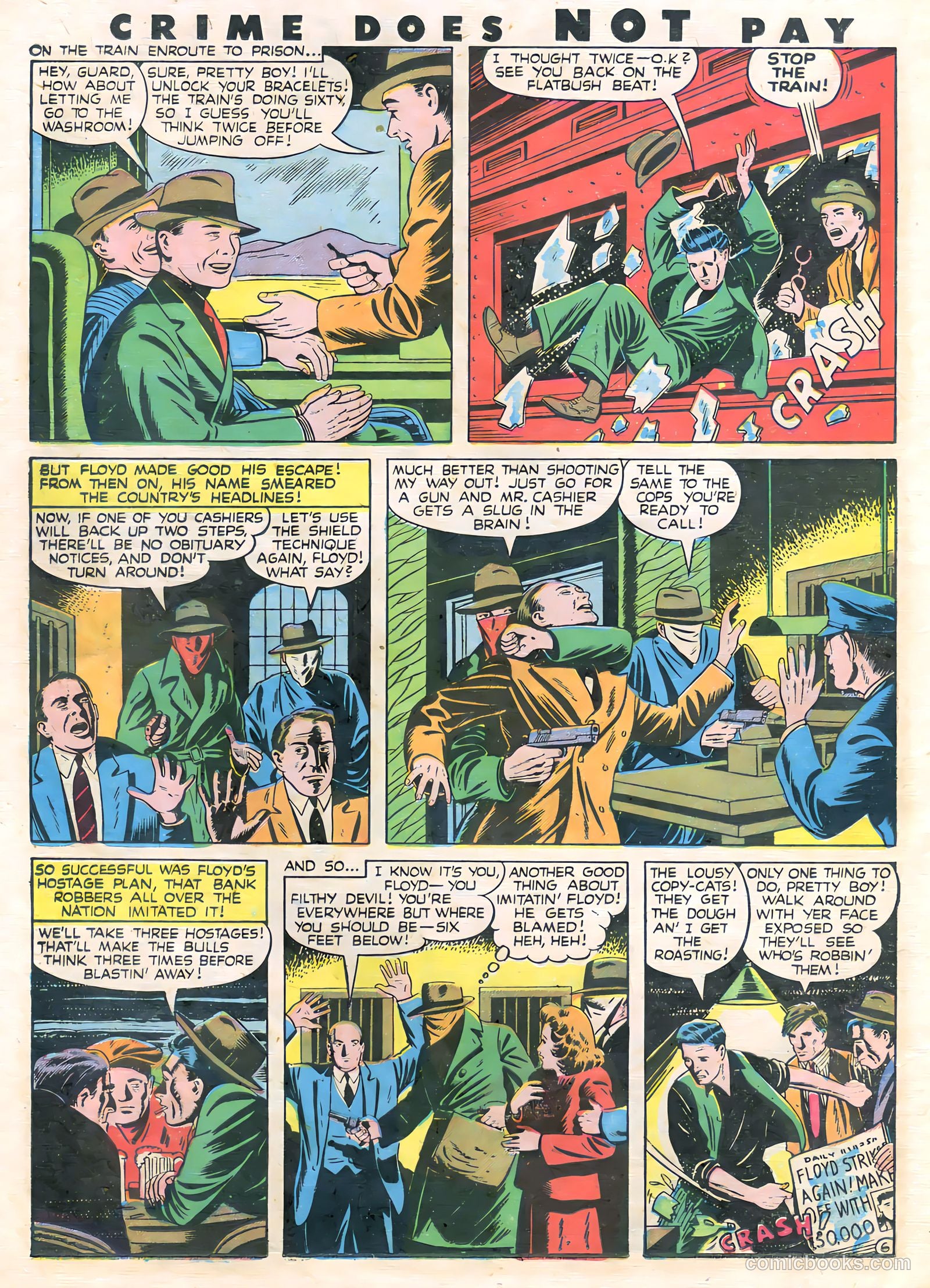 Crime Does Not Pay #51 — page 22 of 52