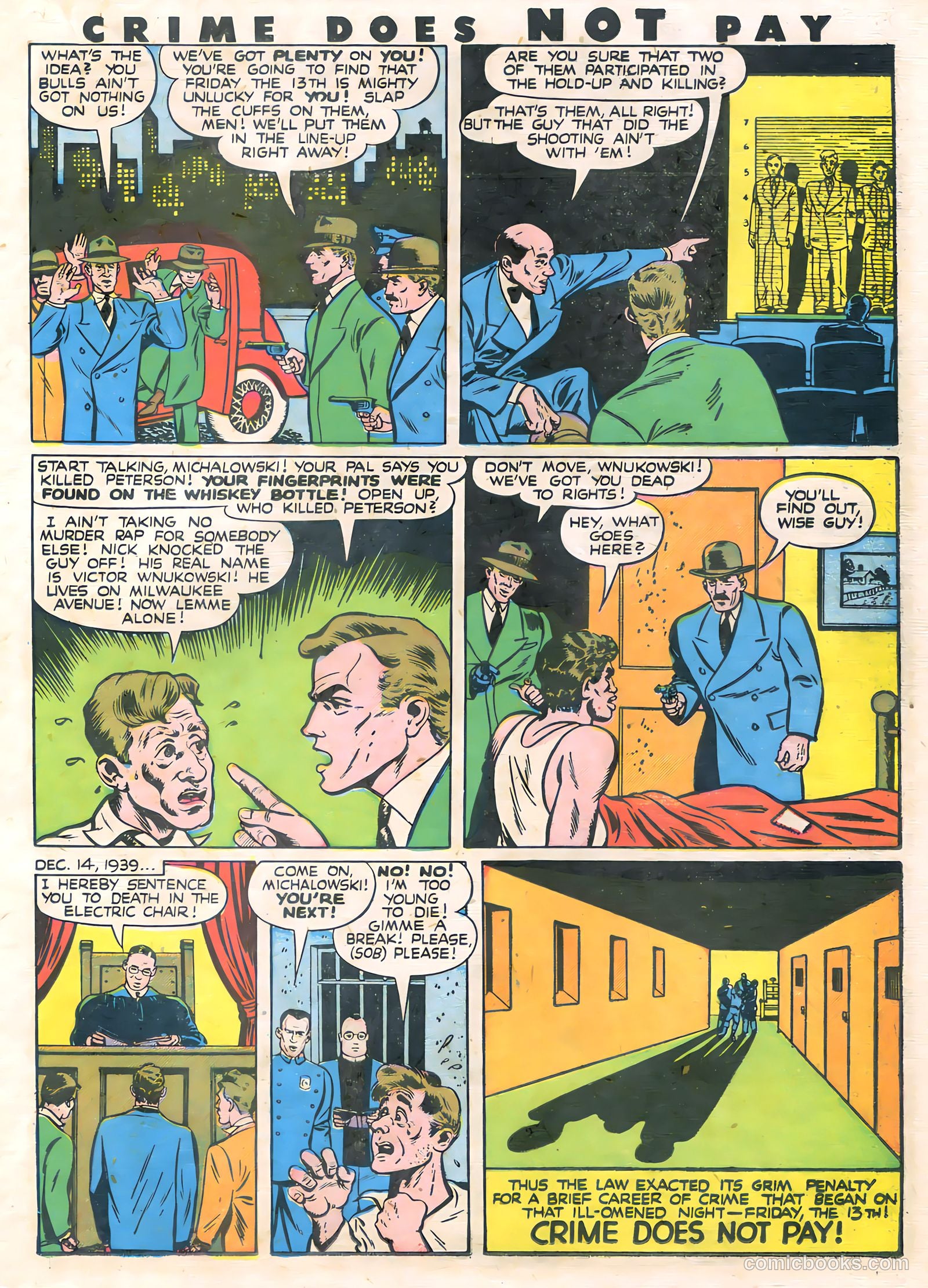 Crime Does Not Pay #51 — page 31 of 52