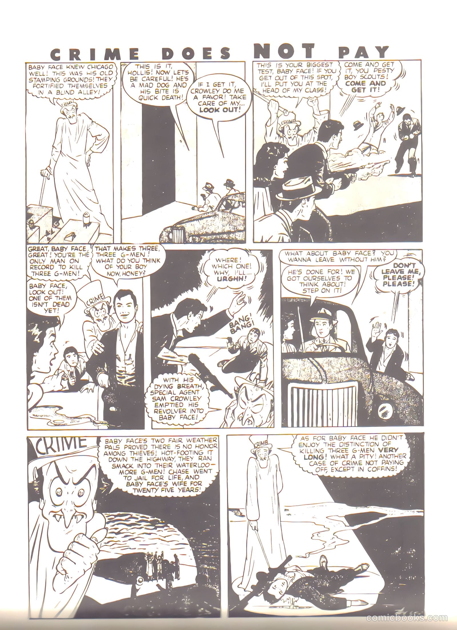 Crime Does Not Pay #52 — page 27 of 27