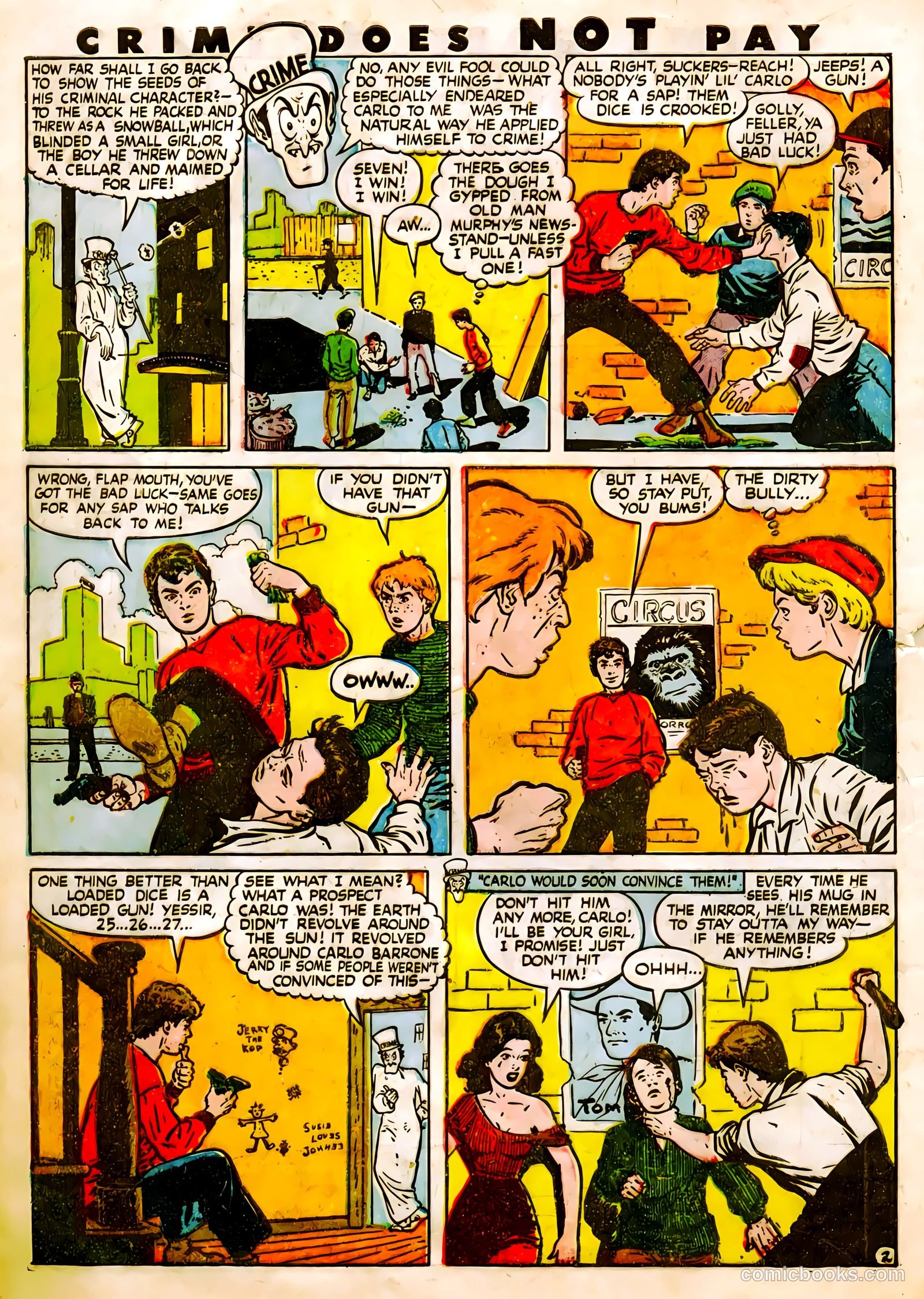 Crime Does Not Pay #53 — page 6 of 53