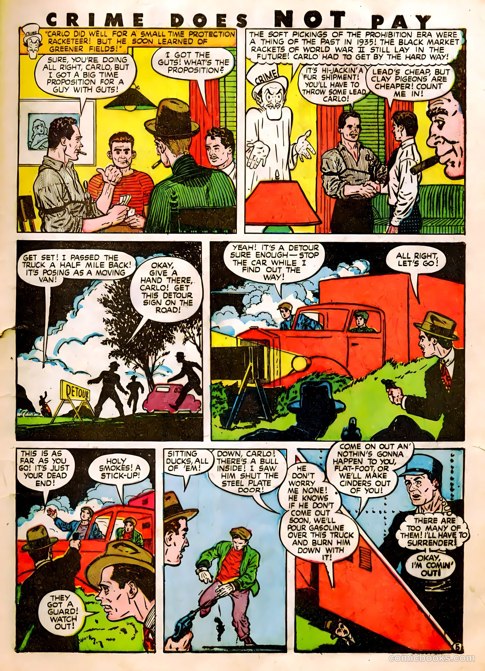 Crime Does Not Pay #53 — page 9 of 53